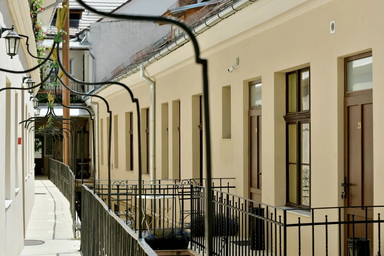 Balcony/Terrace in Safrano Palace
