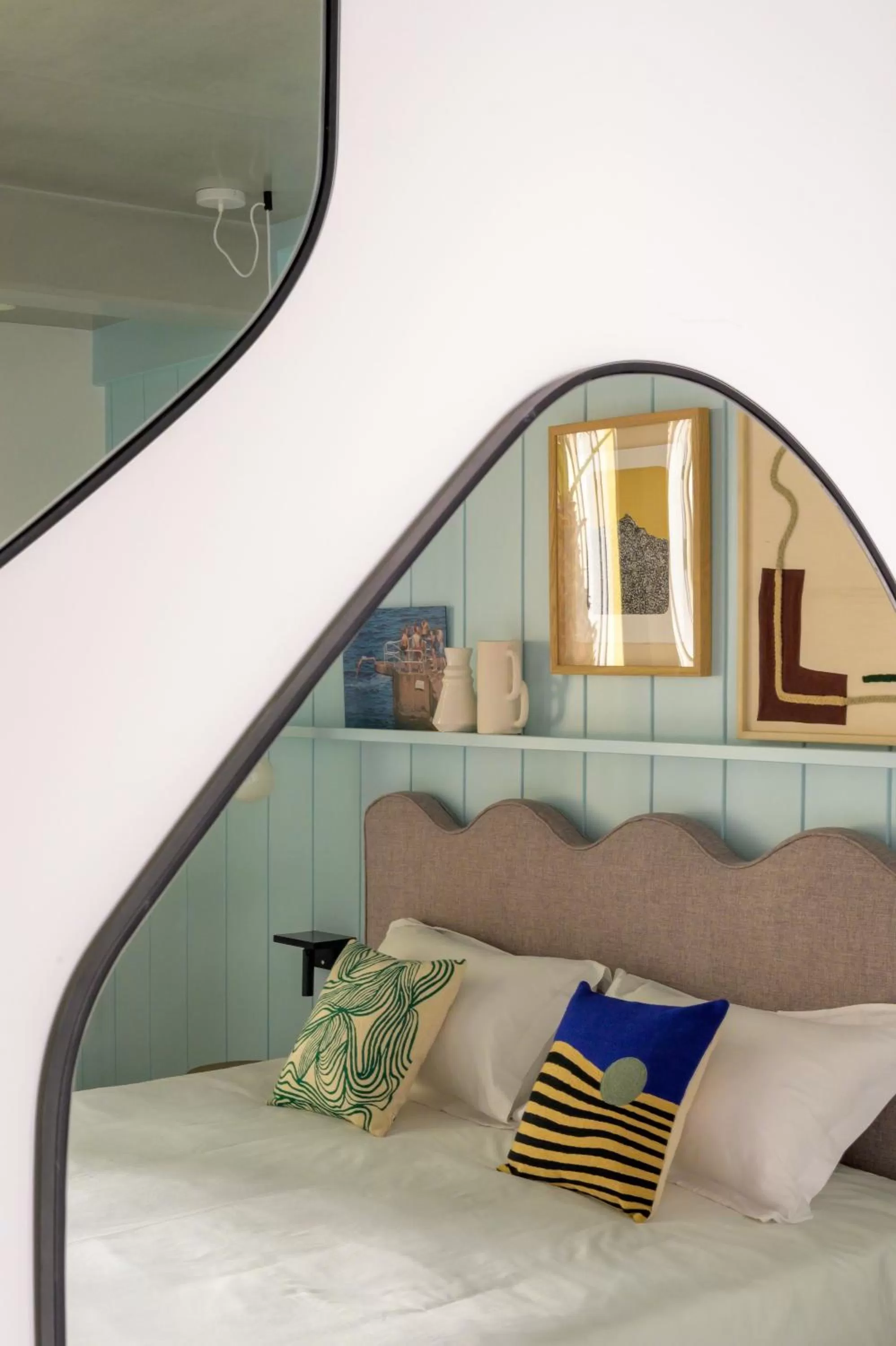 Bedroom, Bed in Hôtel de La Plage