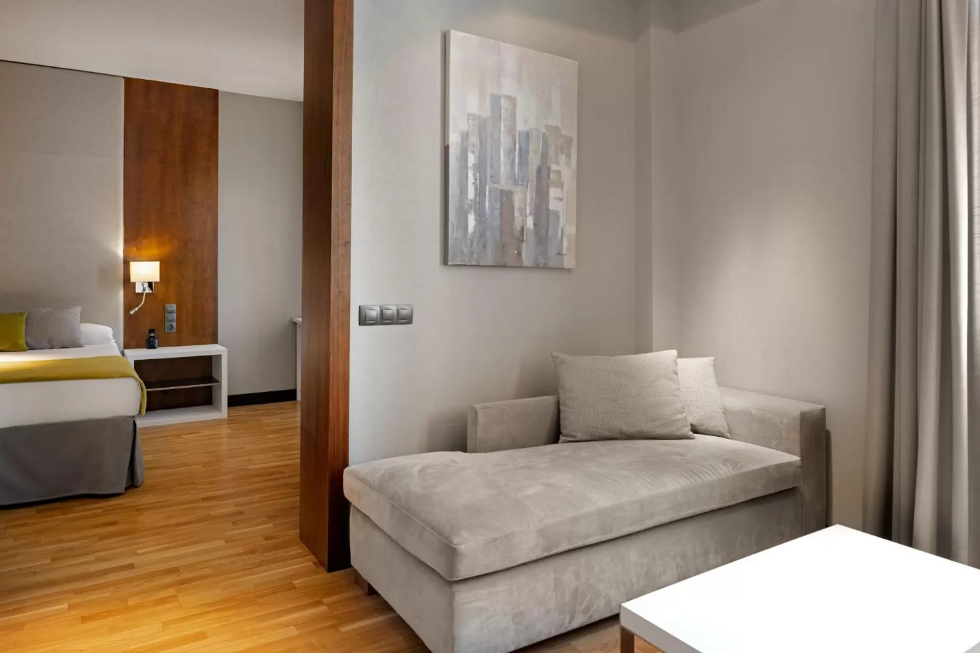 Bed in Hotel Parque Real