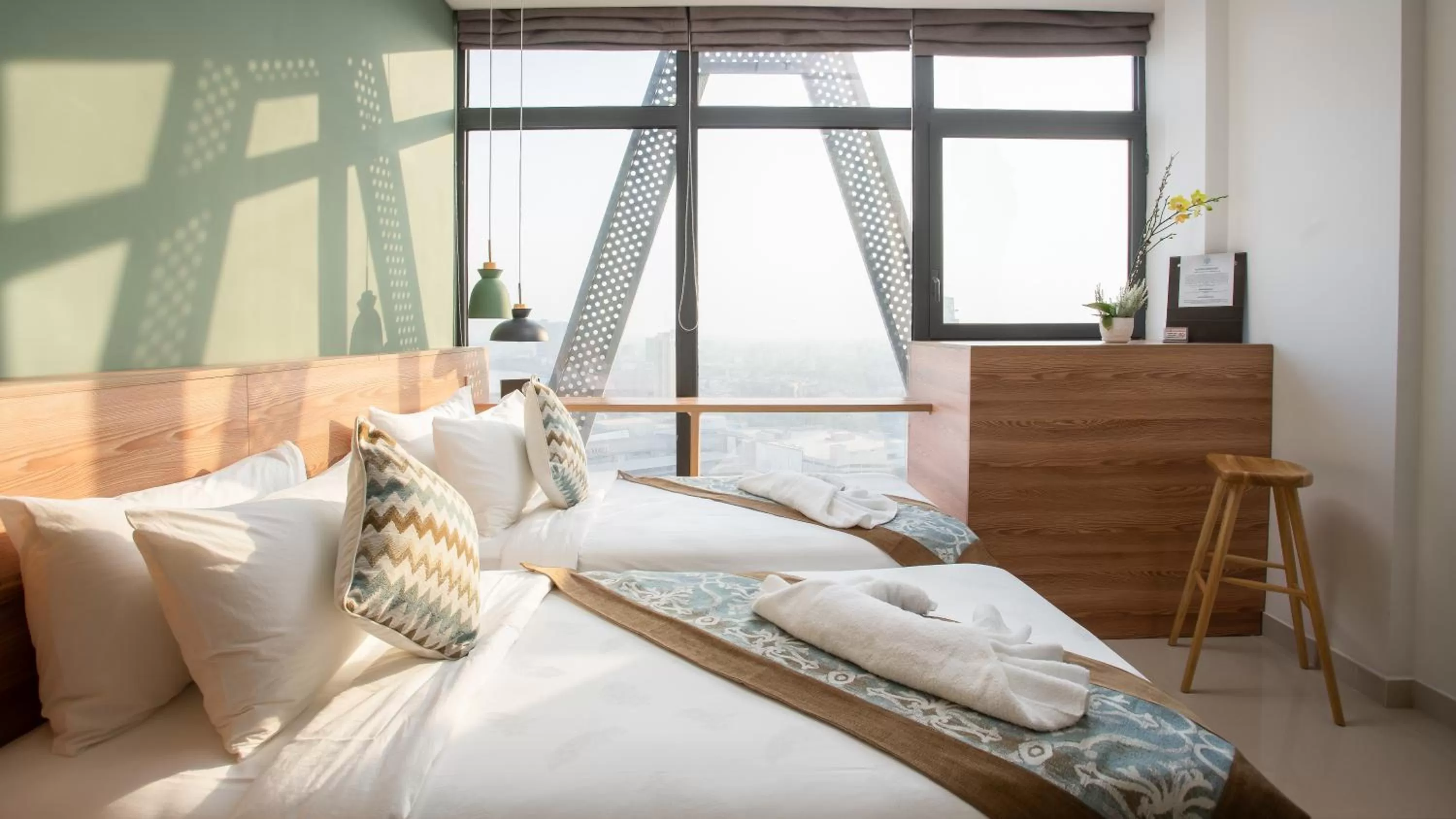 Bedroom, Bed in The Snowbell Hotel & Spa at The Bridge