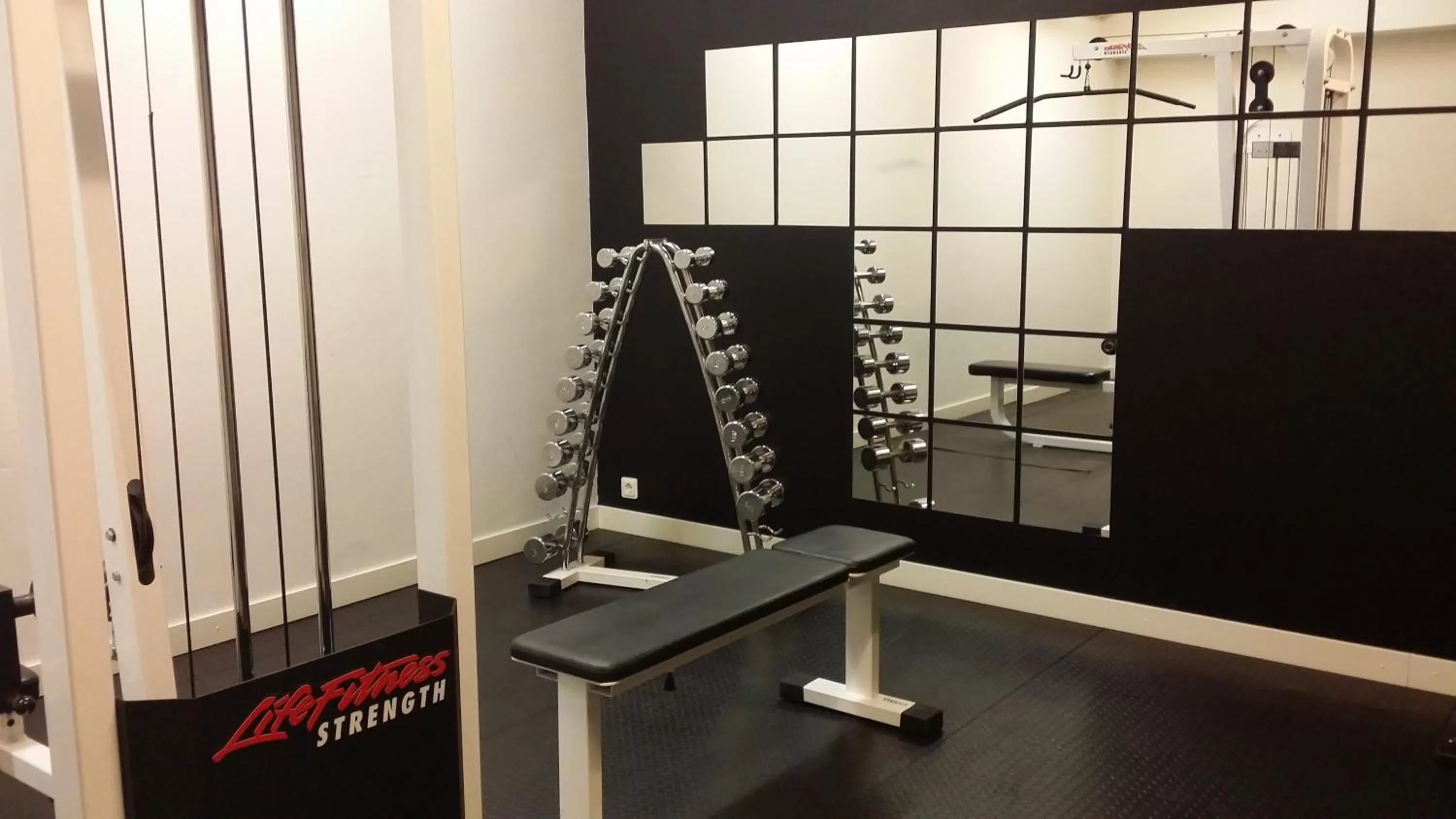 Fitness centre/facilities in First Hotel Witt