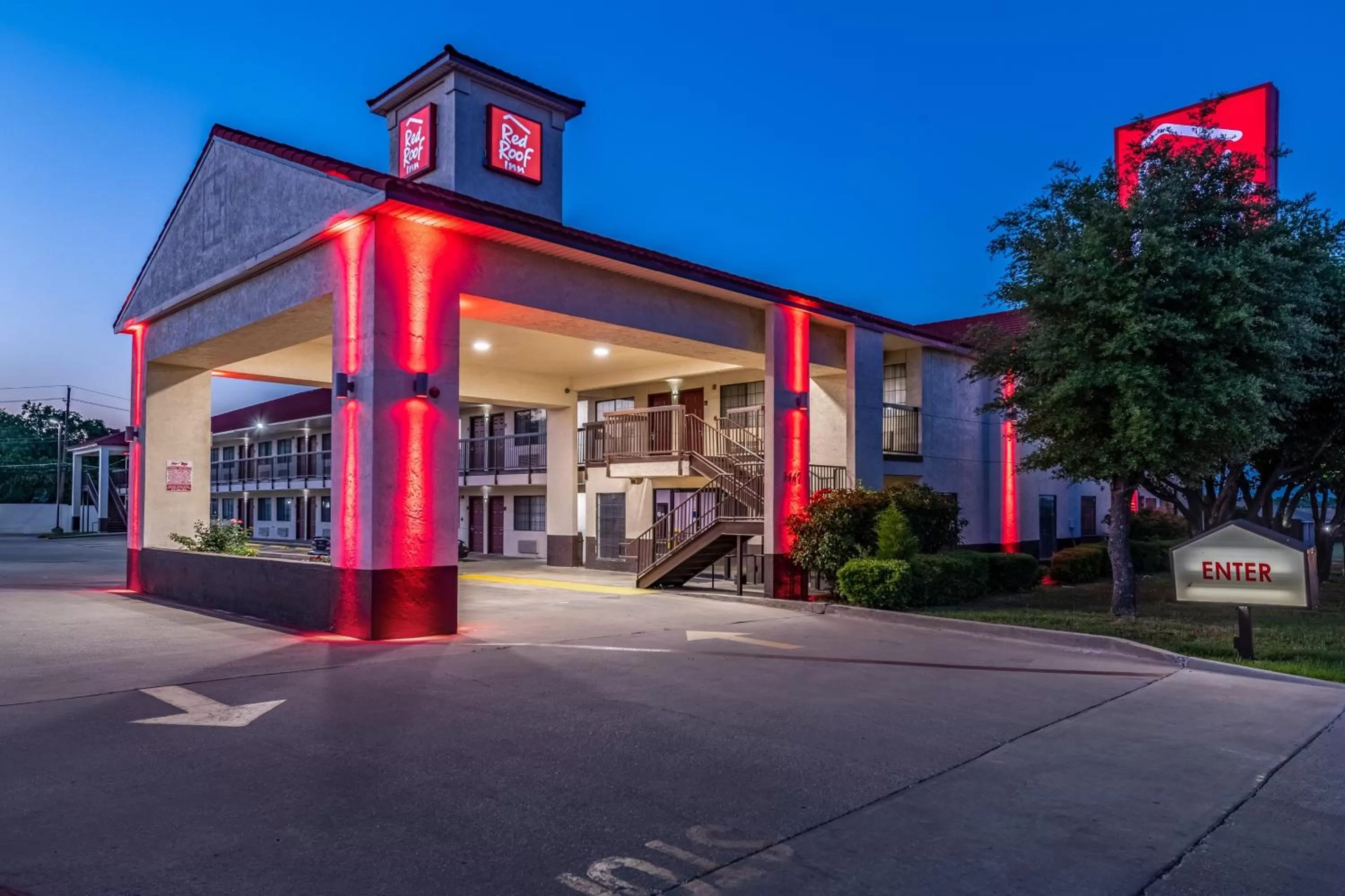 Property building in Red Roof Inn Dallas - Mesquite Fair Park NE