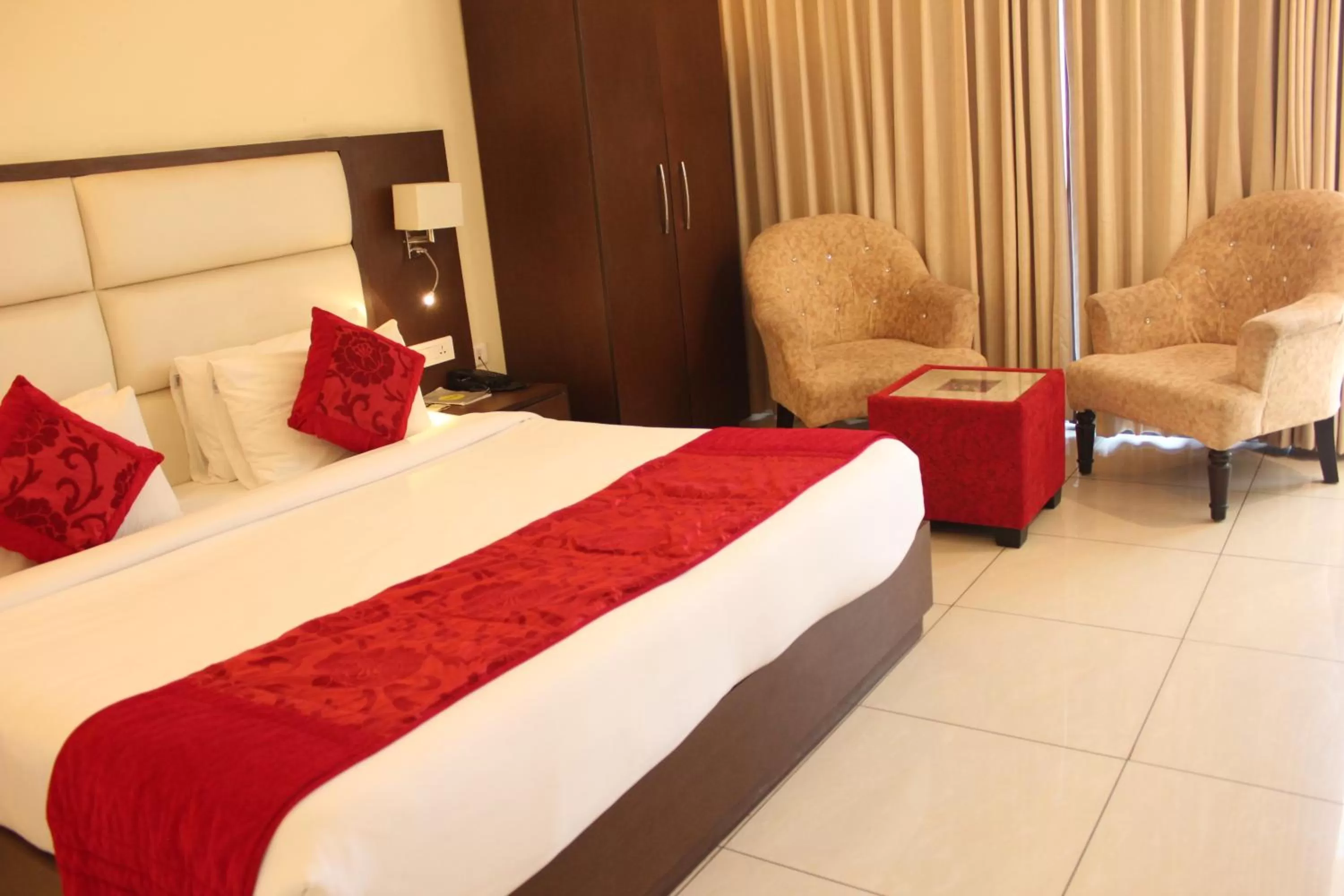 Bed in Indira Nikunj Rubystone Exotic