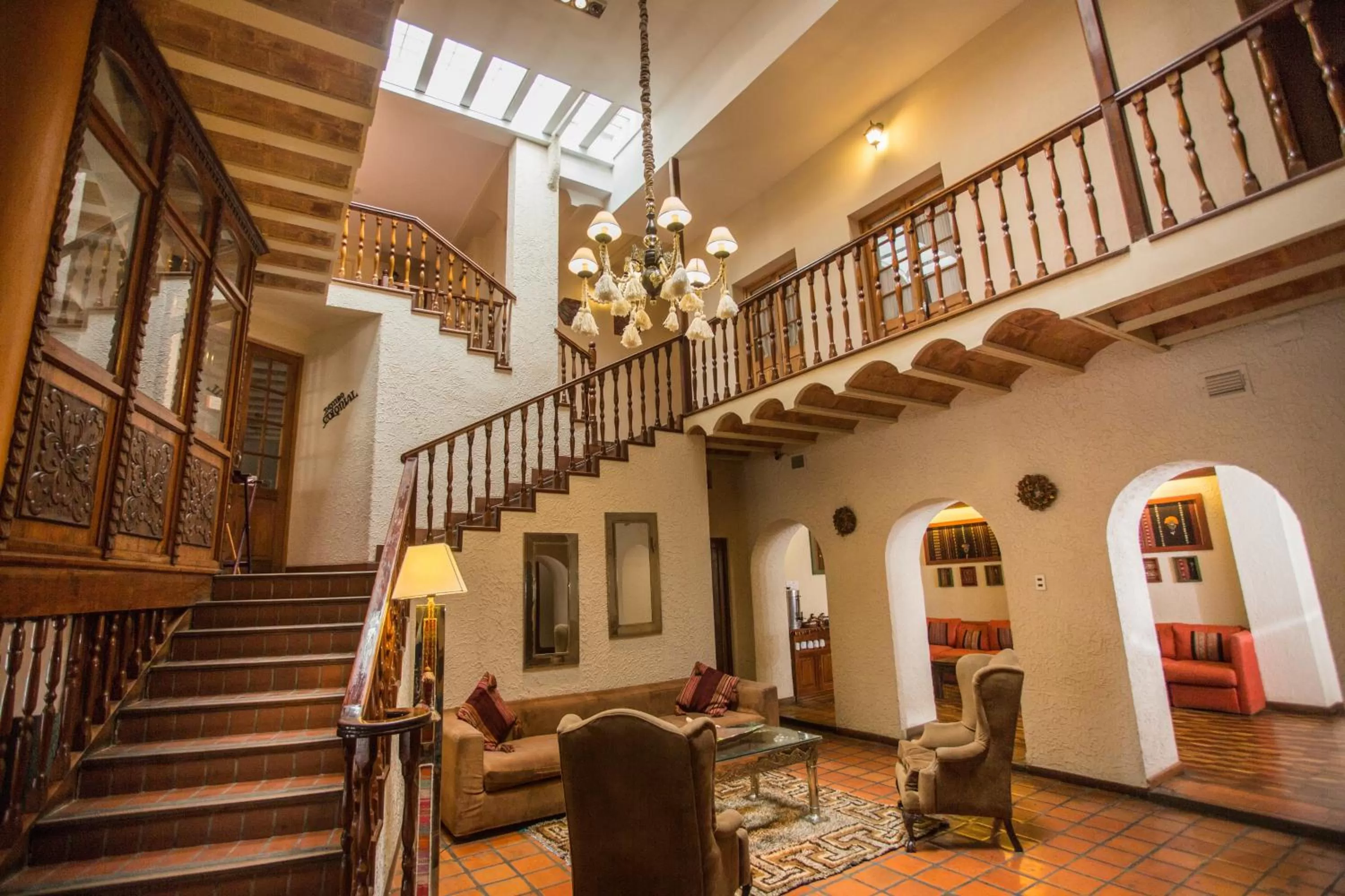 Lobby or reception in Hotel Rosario La Paz