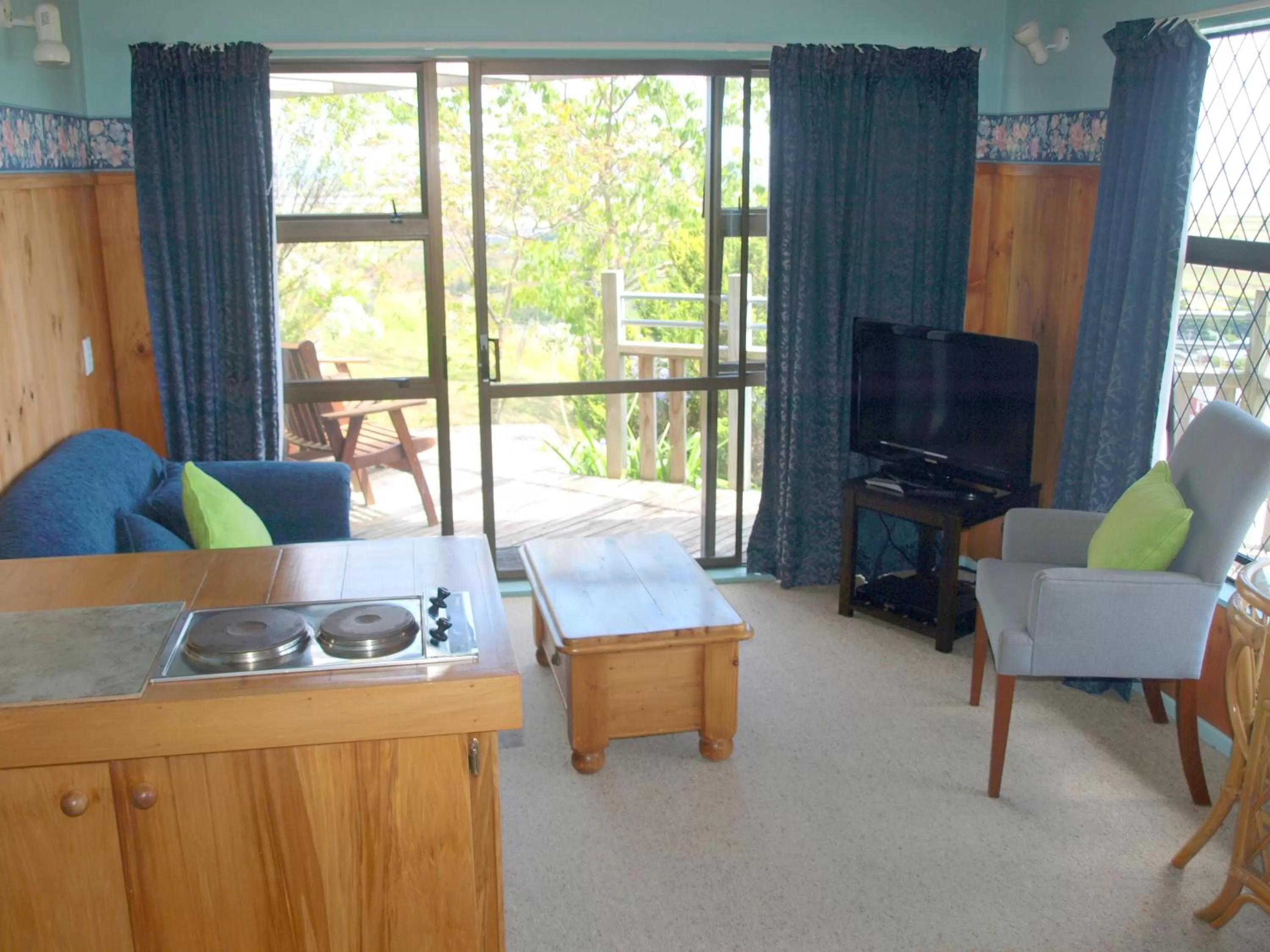 TV and multimedia in Grafton Cottage & Chalets