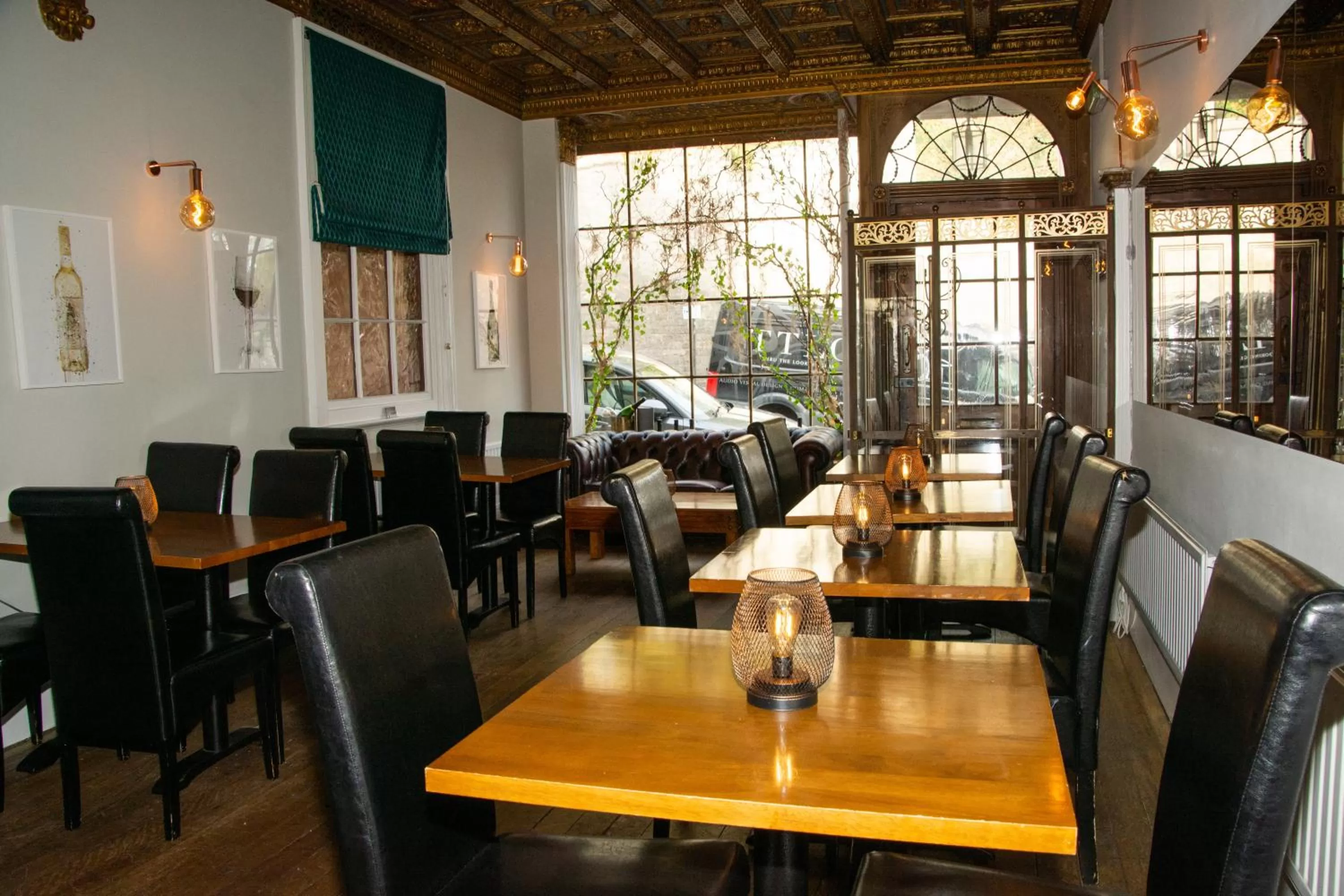 Dining area, Restaurant/Places to Eat in The Town House