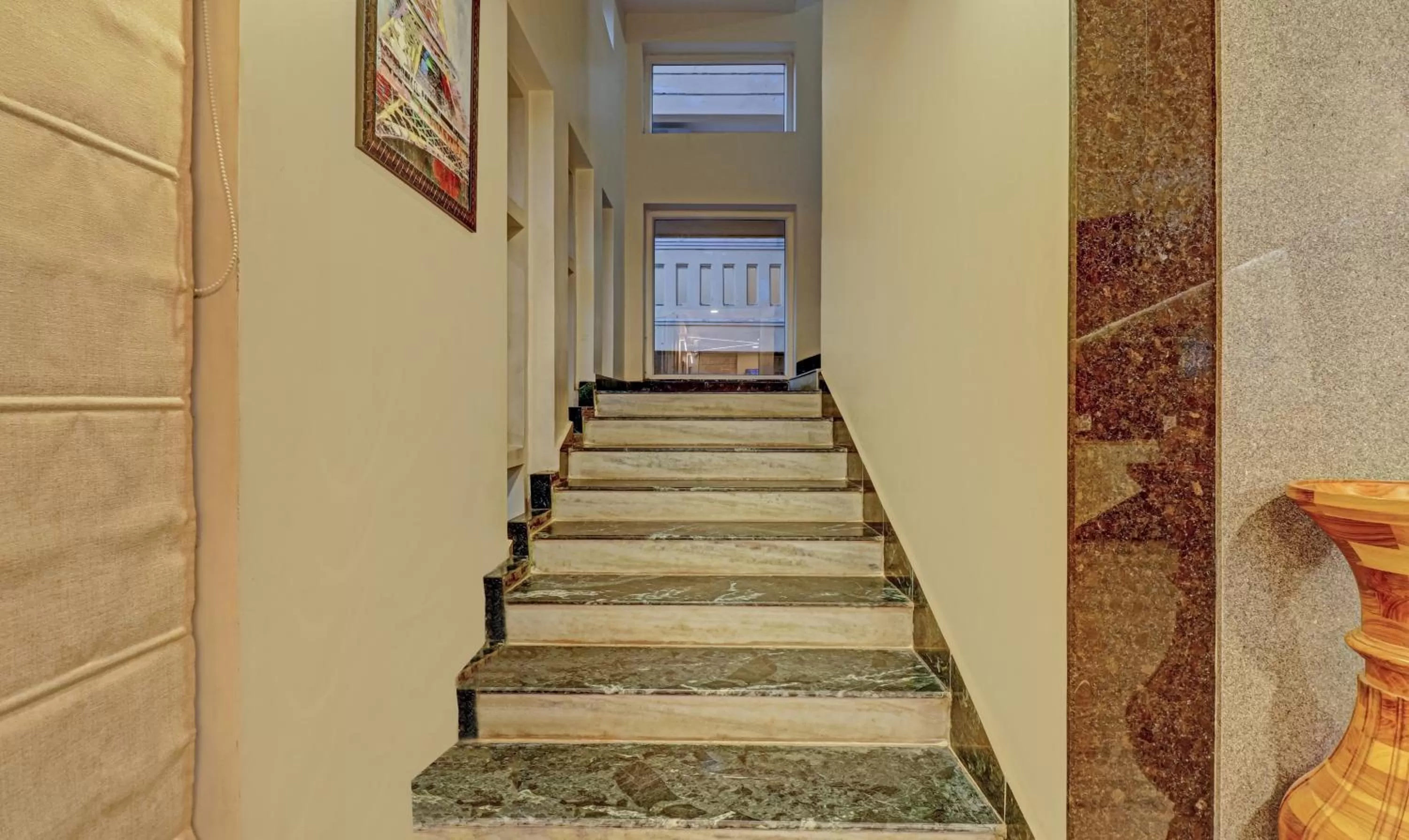 Lobby or reception in Treebo Seaesta RK Beach