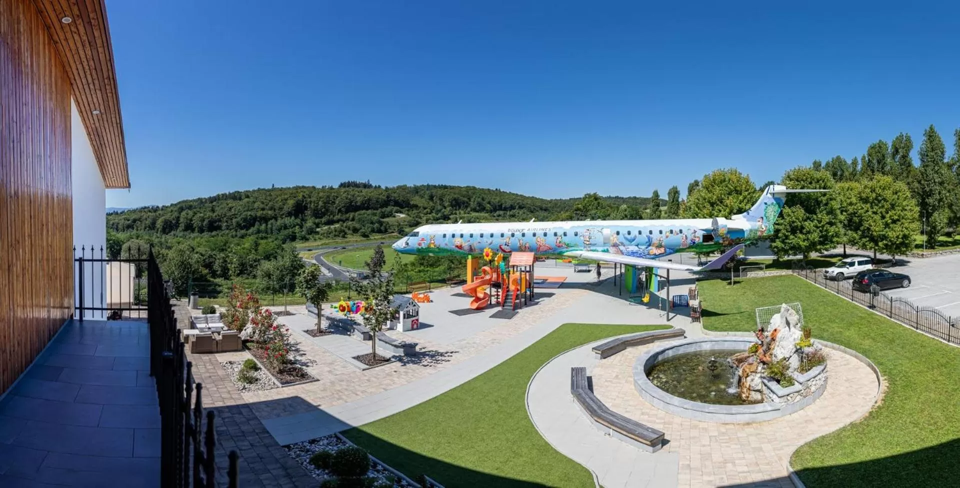 Children play ground in Hotel Dolenjc