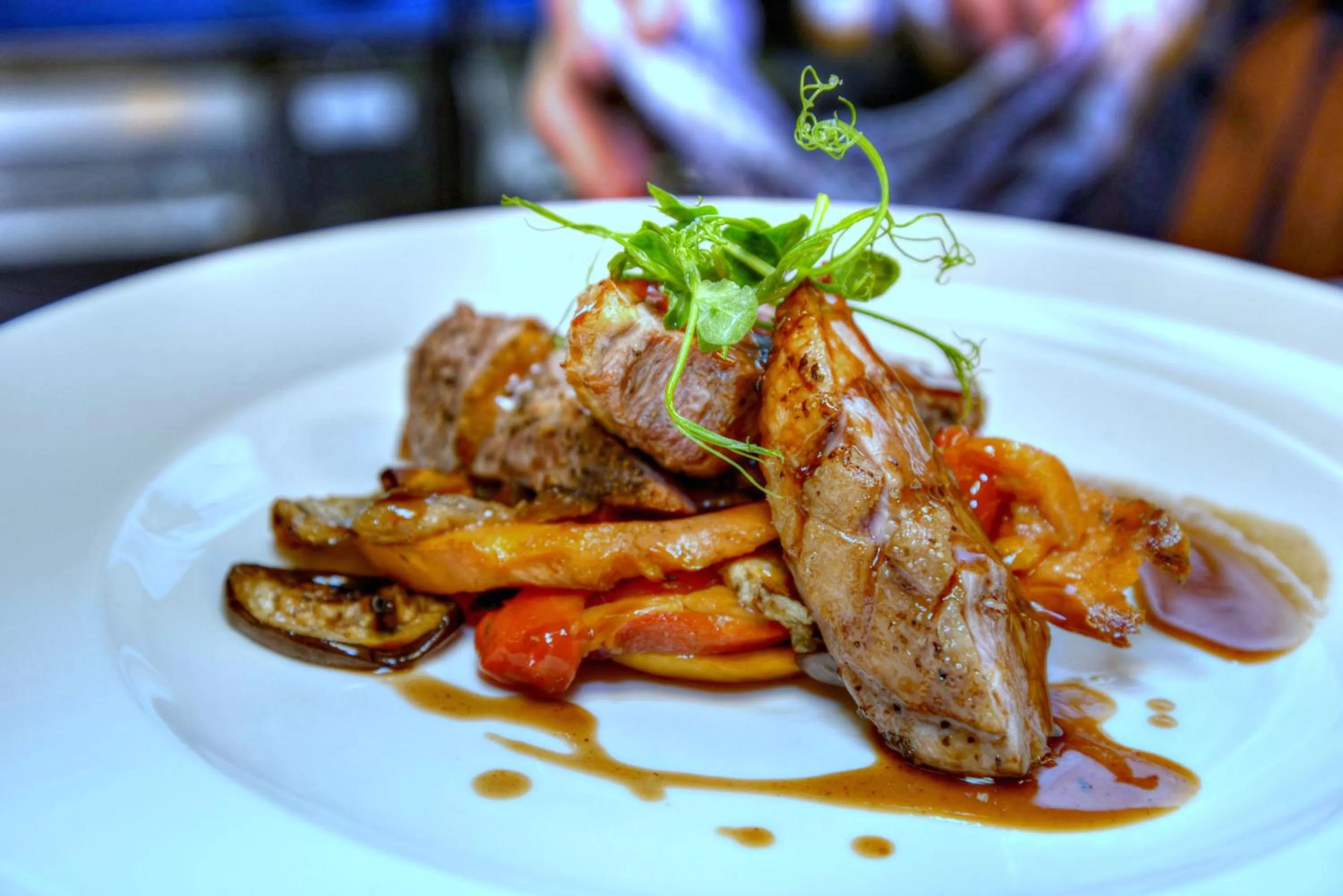 Food close-up in Plas Tan-Yr-Allt Historic Country House B&B