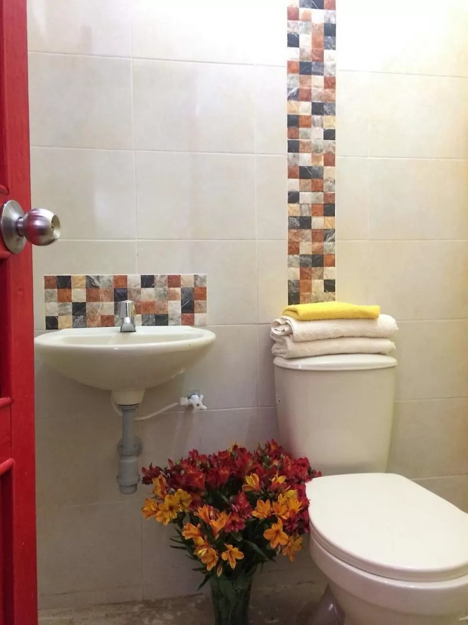 Bathroom in Posada Turistica Nakku