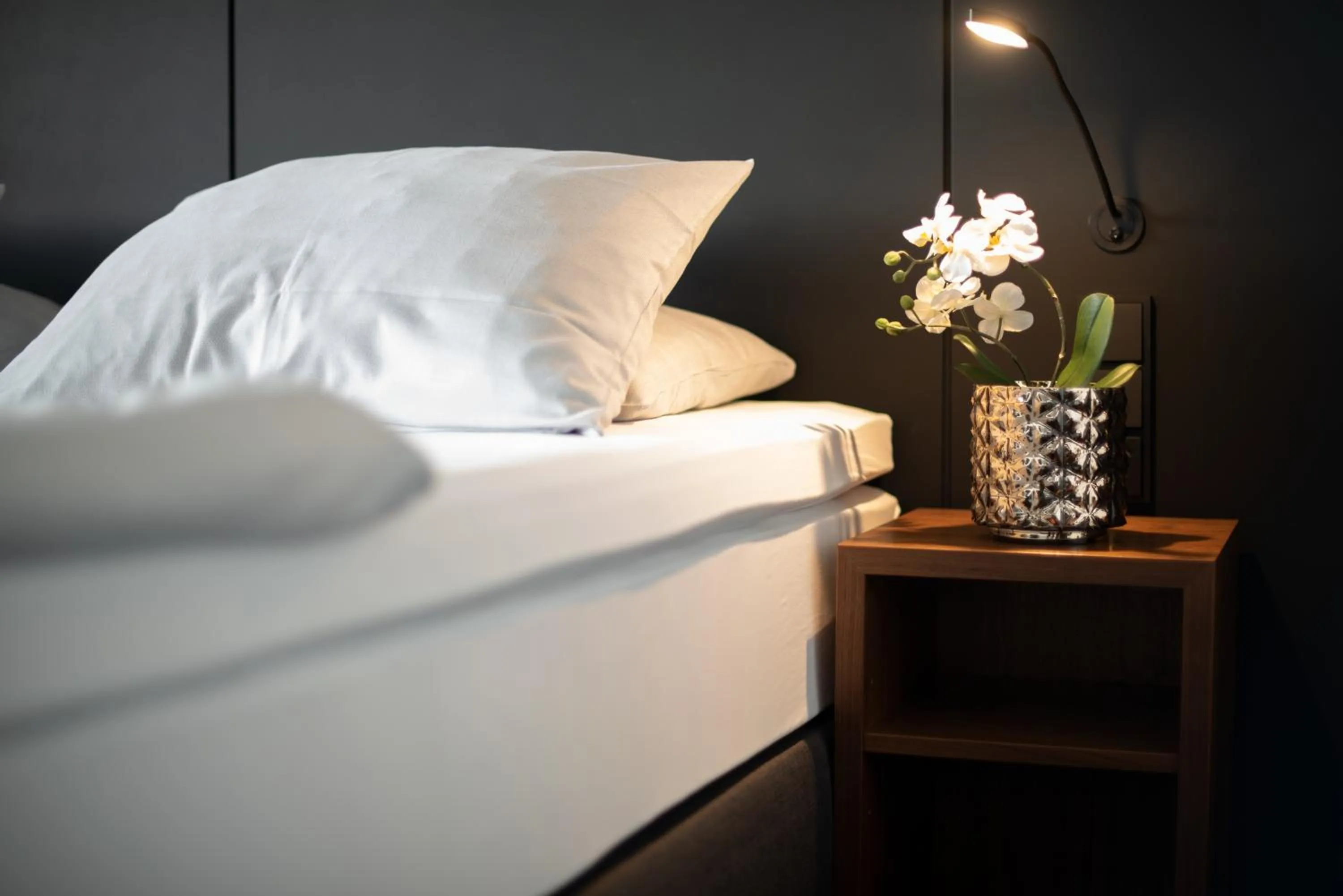 Decorative detail, Bed in Jaumann´s Hotel