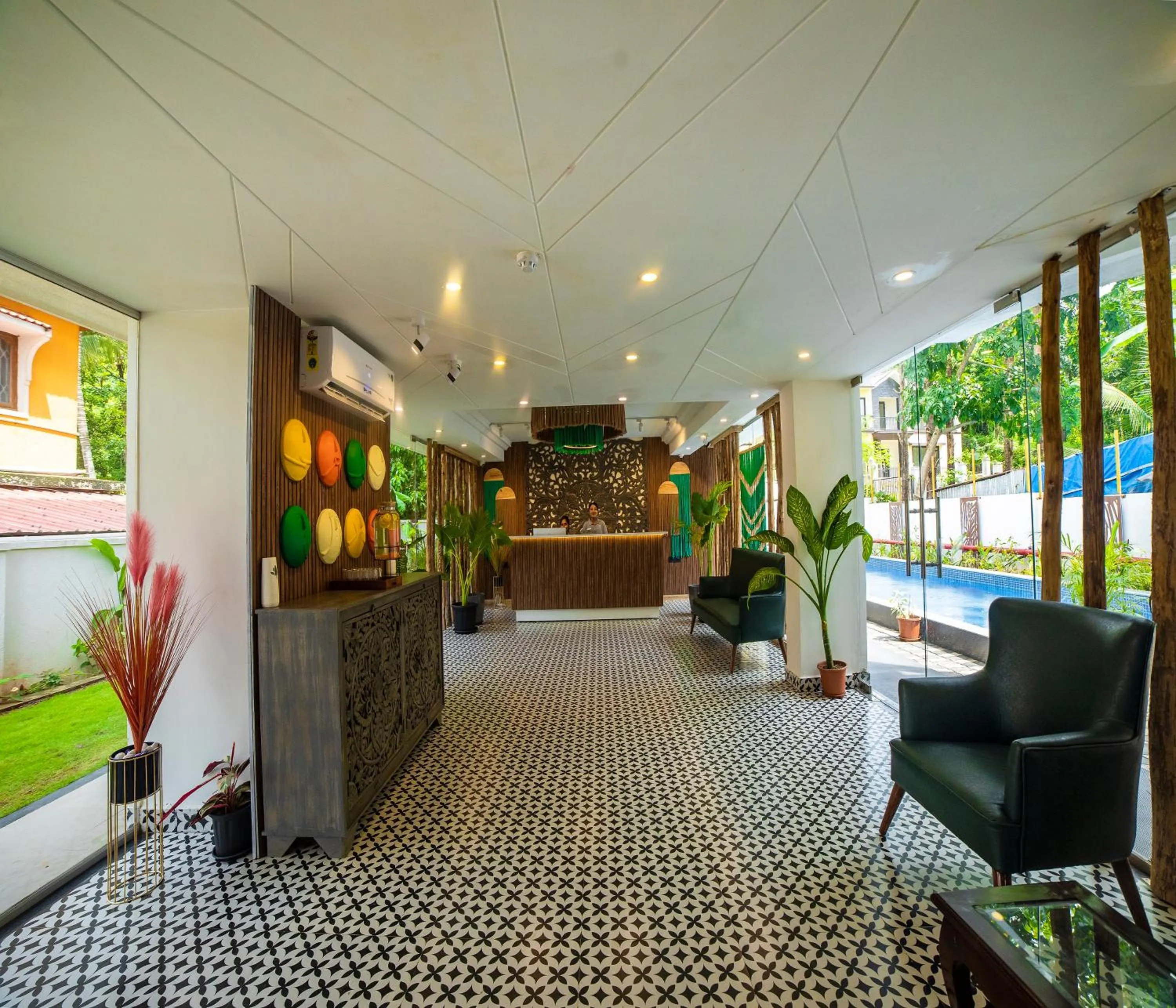 Lobby or reception in HUE GUH The Porto Candolim