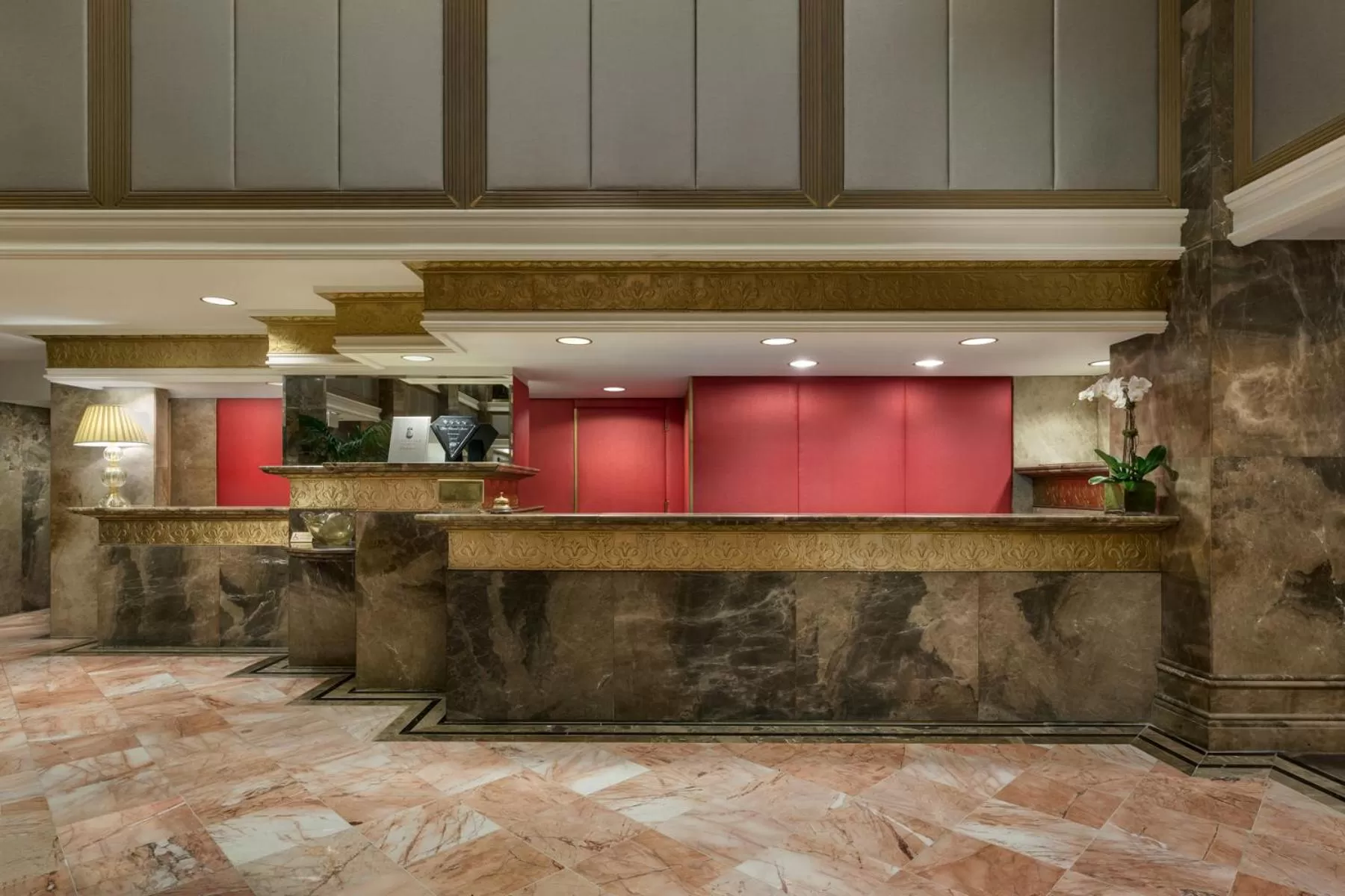 Lobby or reception in The Michelangelo New York