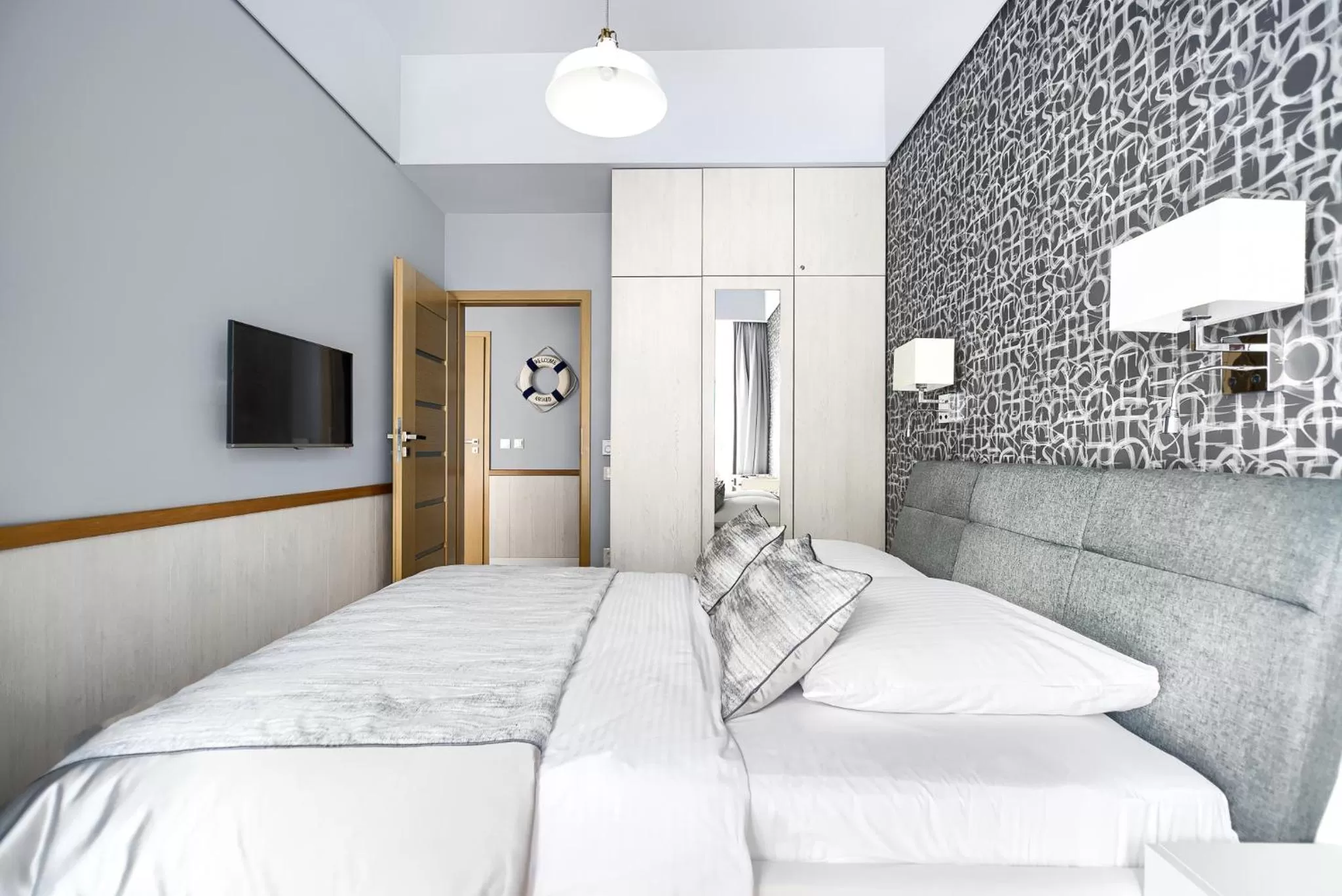 Communal lounge/ TV room, Bed in Dune Resort Mielno - A