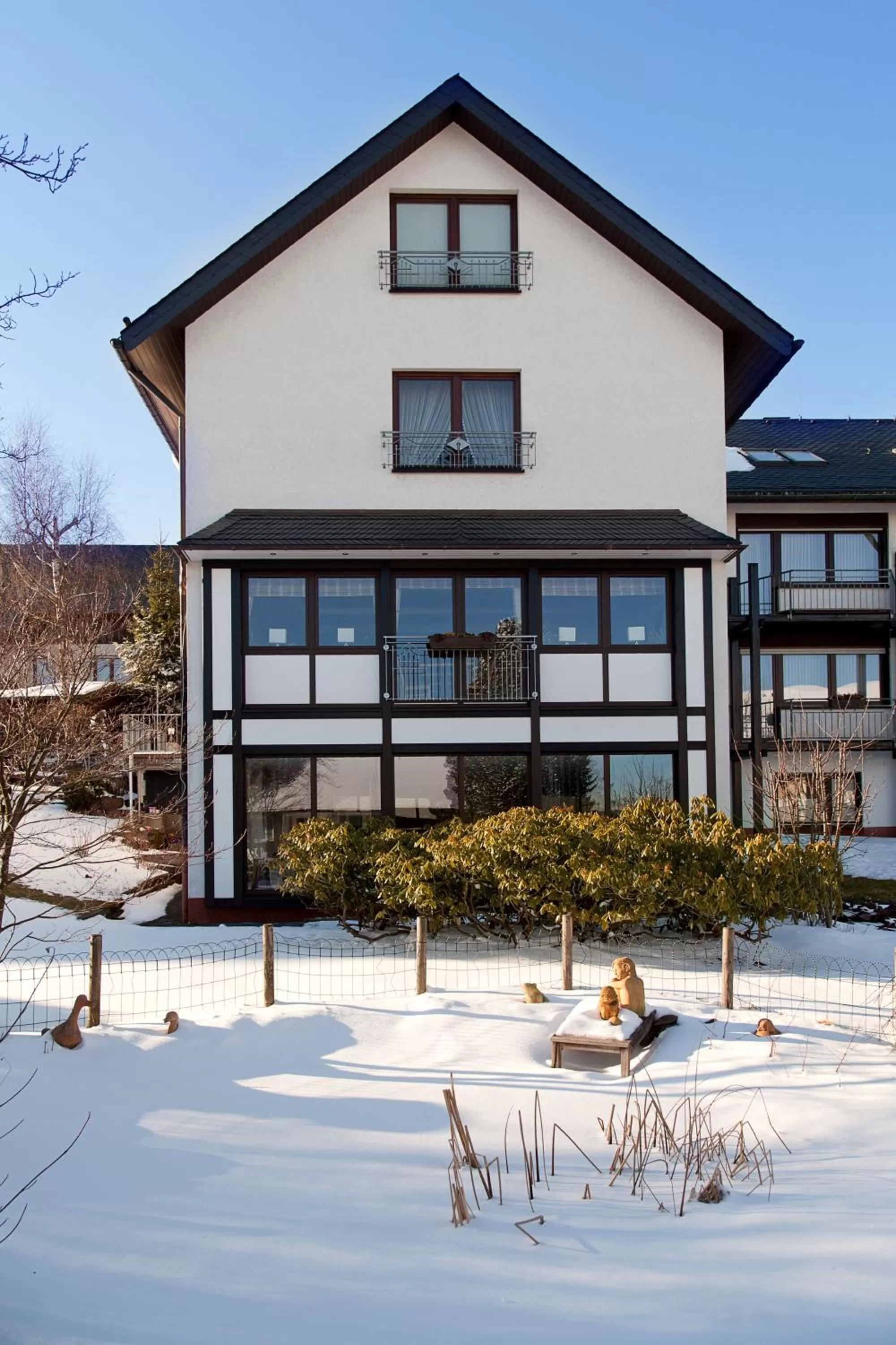 Property building in Hotel Haus Andrea