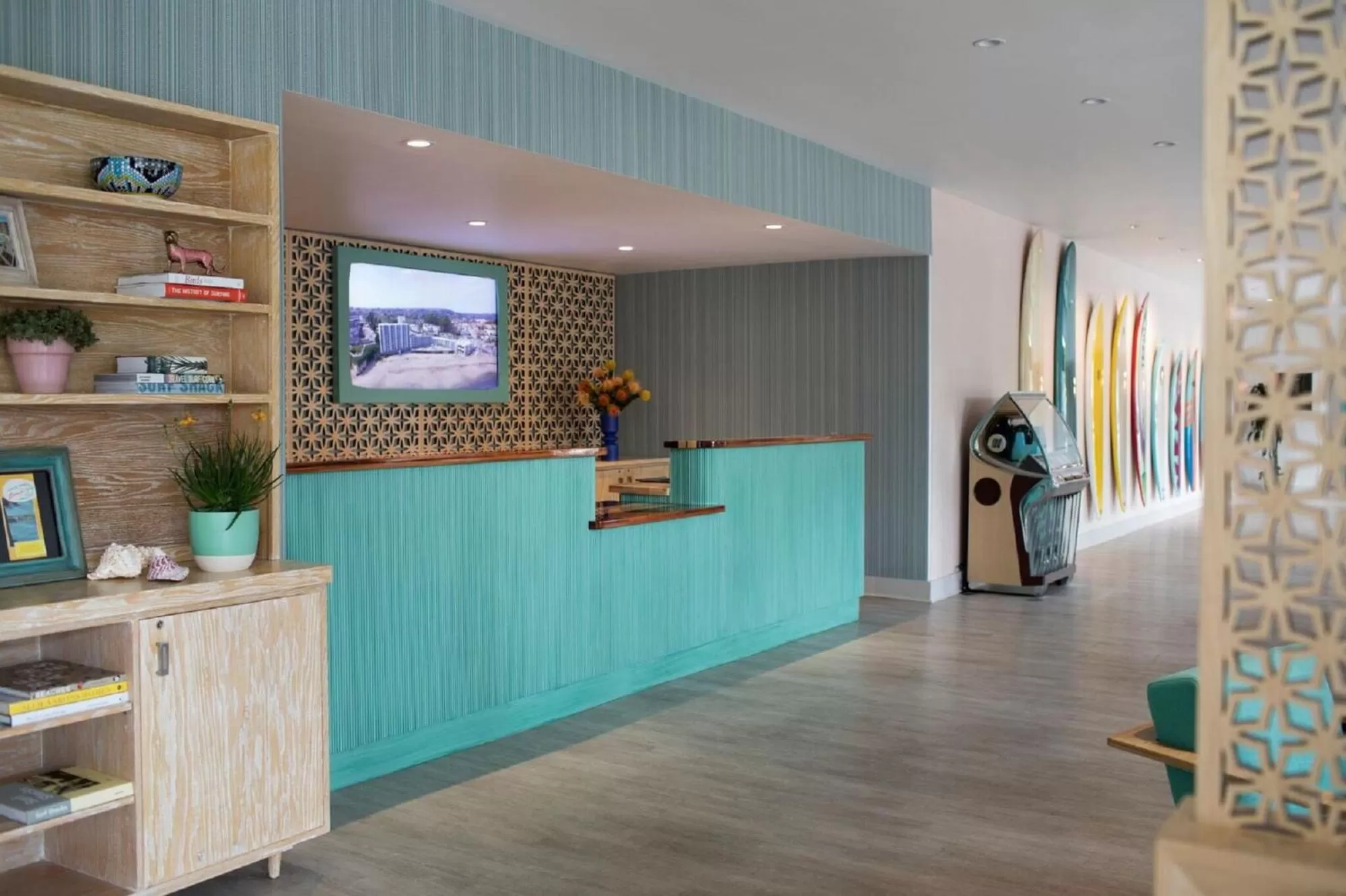 Lobby or reception in Dream Inn Santa Cruz