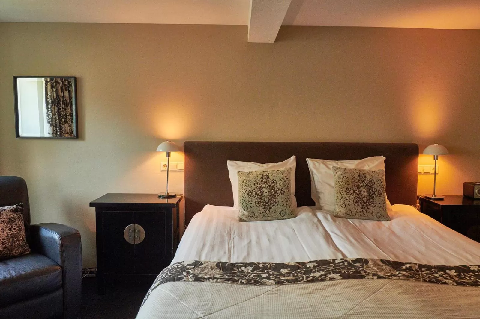 Bed in B&B Hoeve de Haar