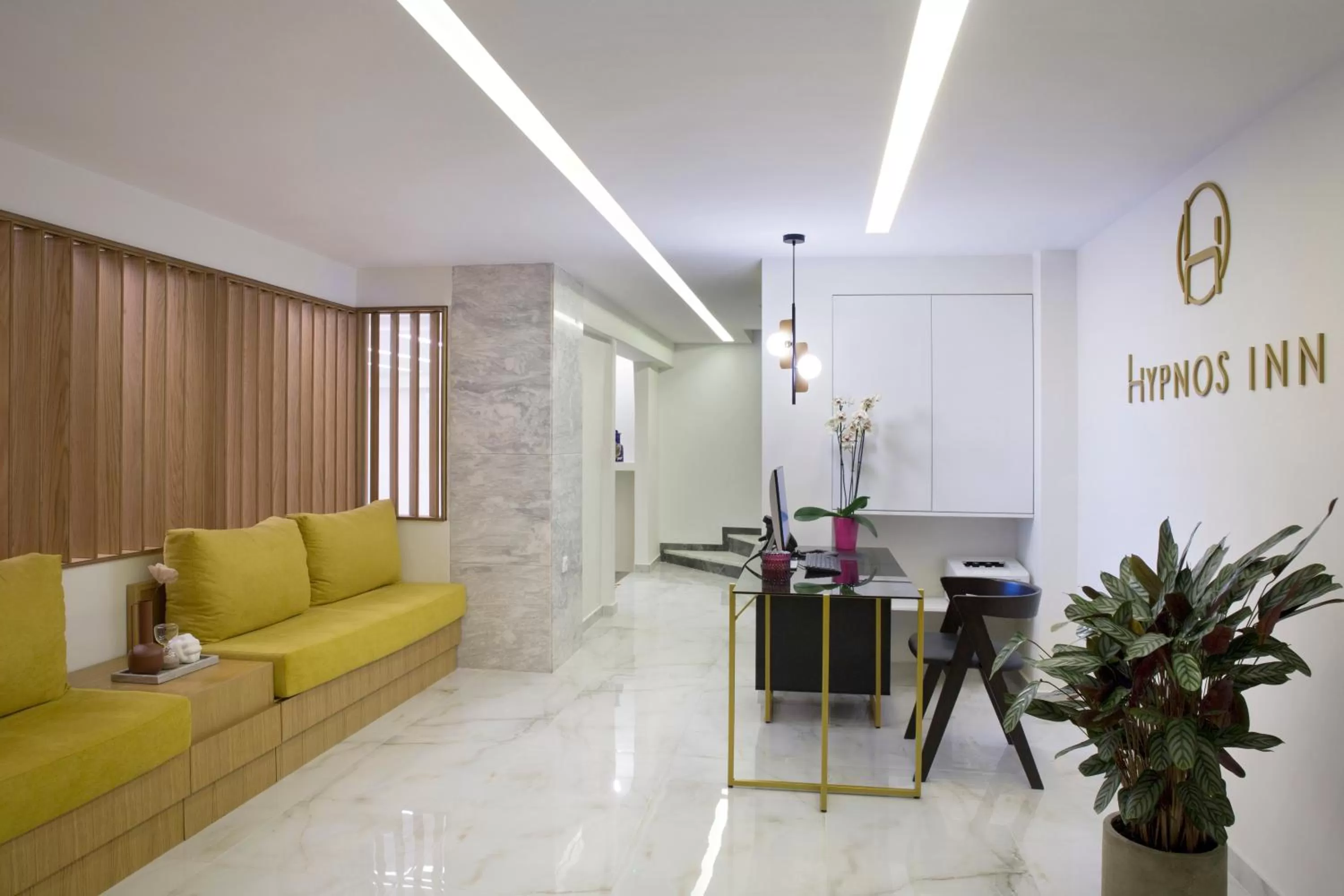 Lobby or reception in Hypnos Inn Athens
