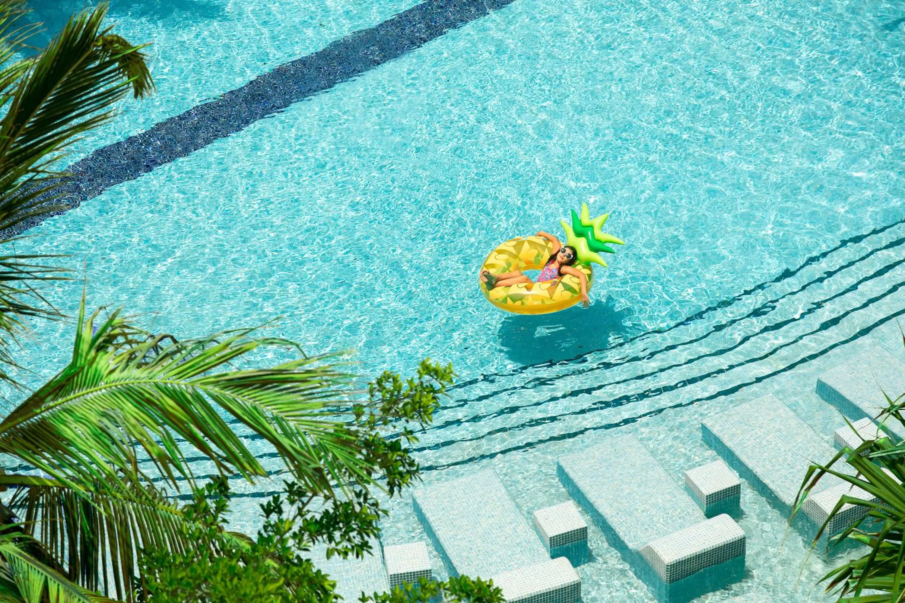 Pool view in Shangri-La Barr Al Jissah, Muscat