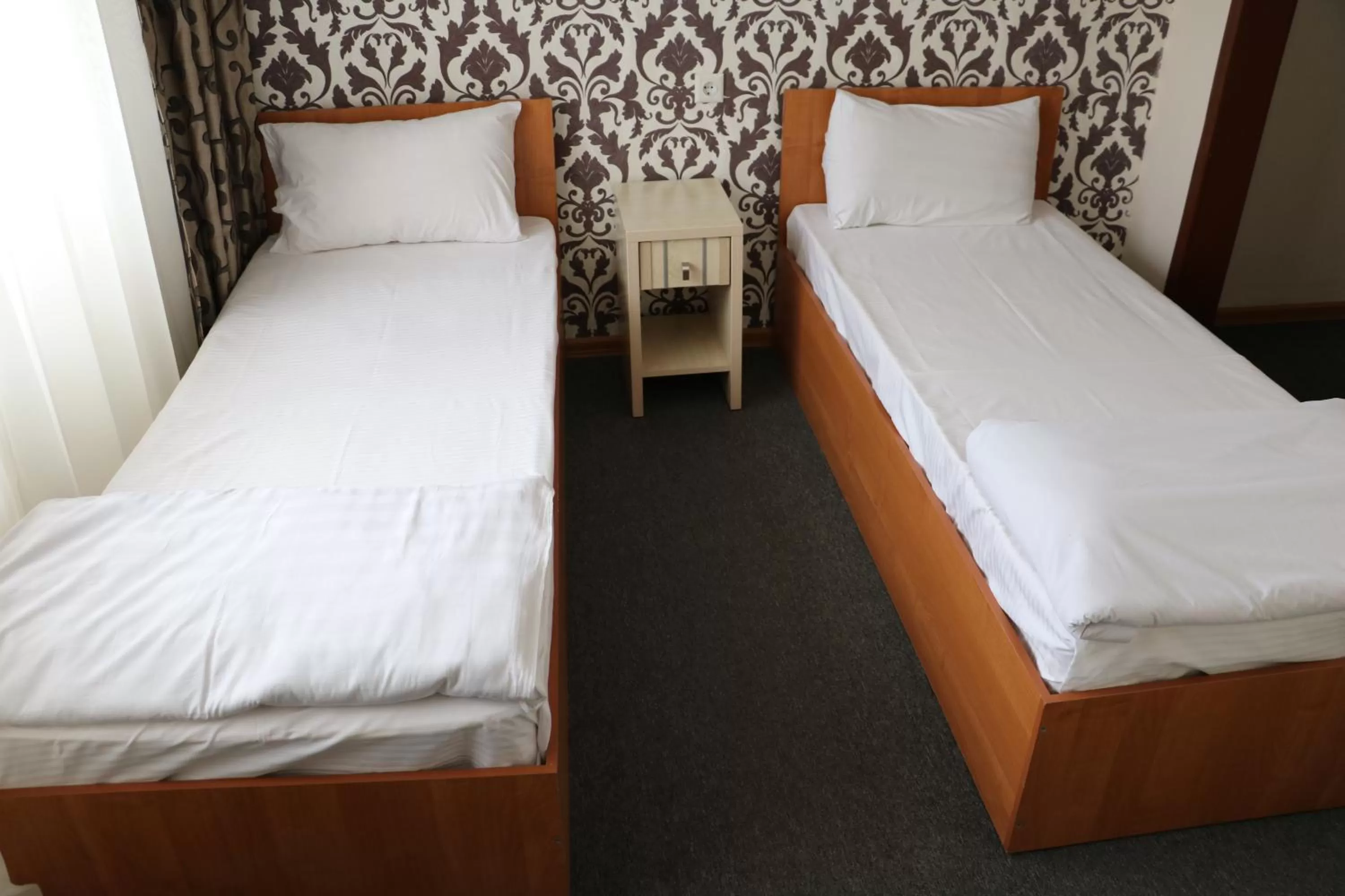 Bed in Aktau Hotel