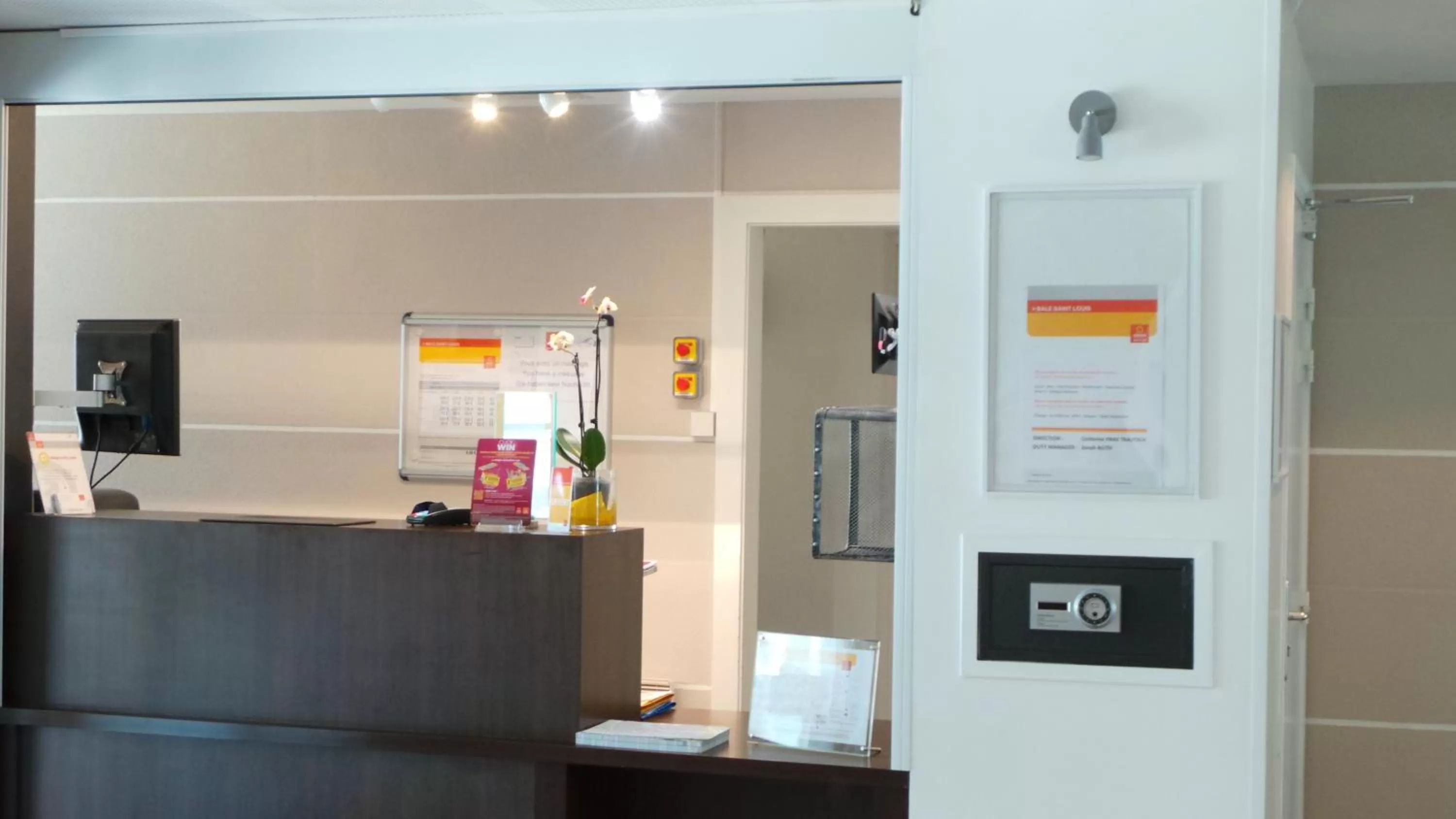 Lobby or reception in Aparthotel Adagio Access Saint Louis Bâle