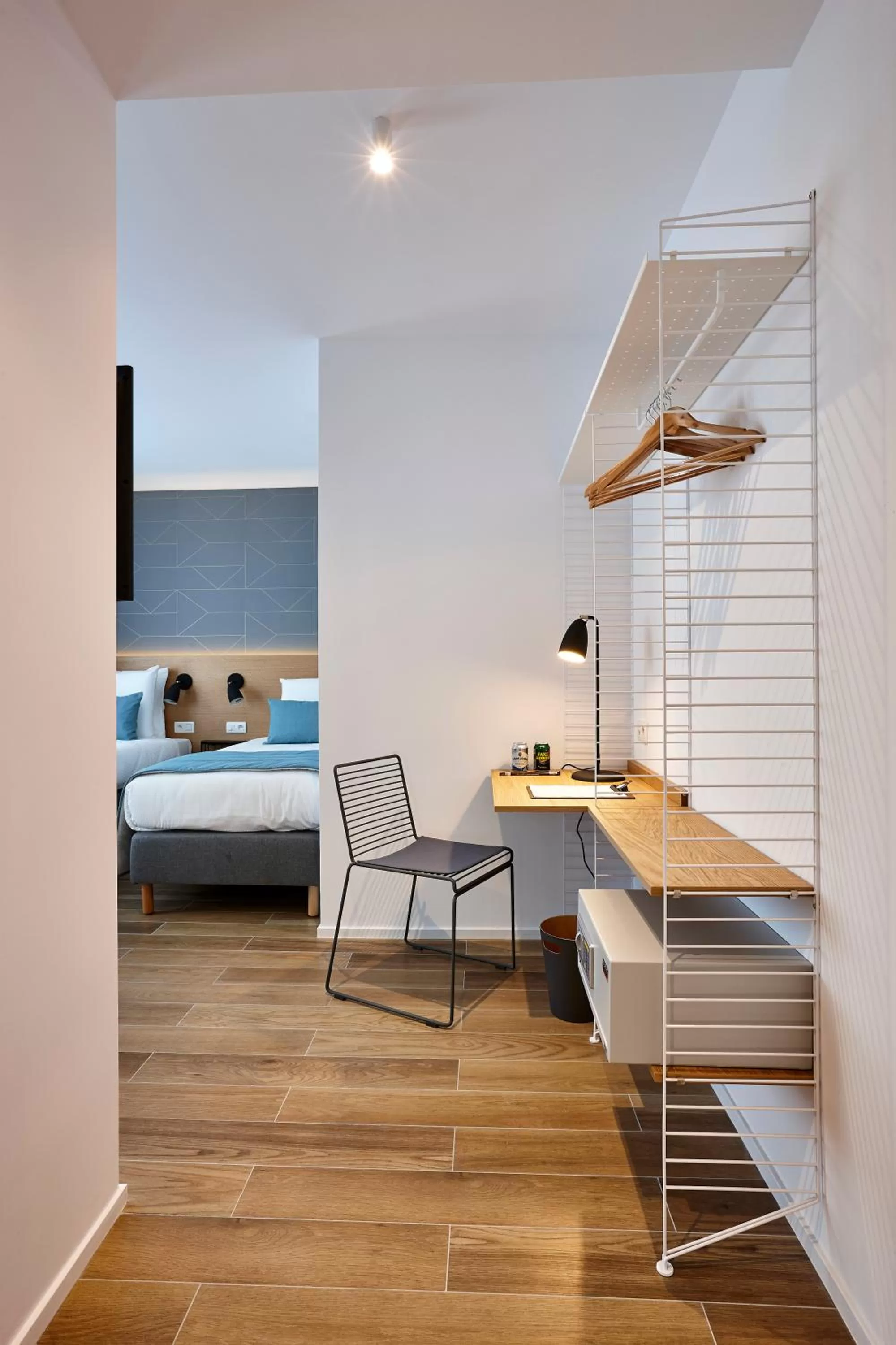 Decorative detail, Bed in Hygge Hotel