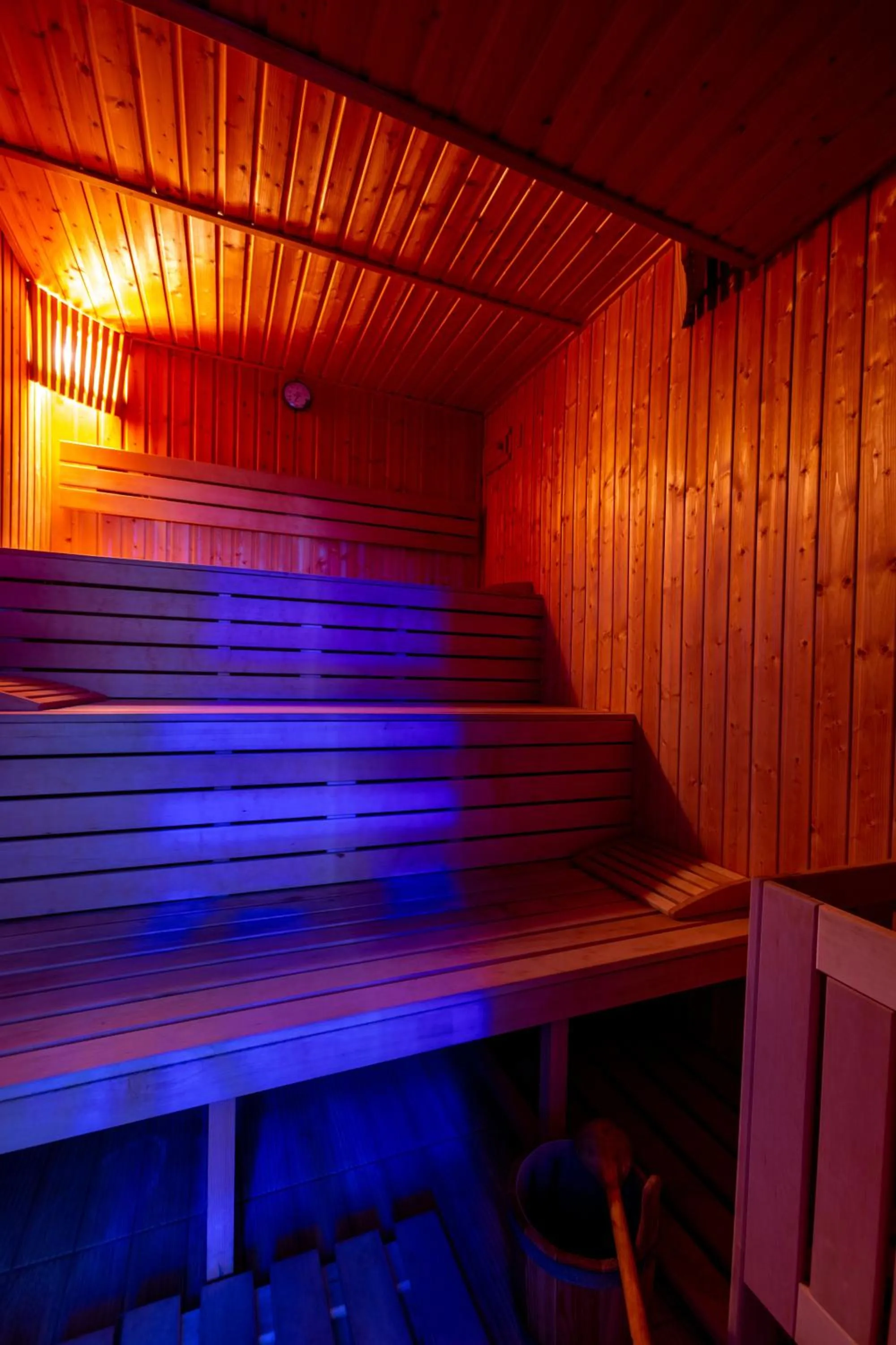 Sauna in Golden Time Hotel