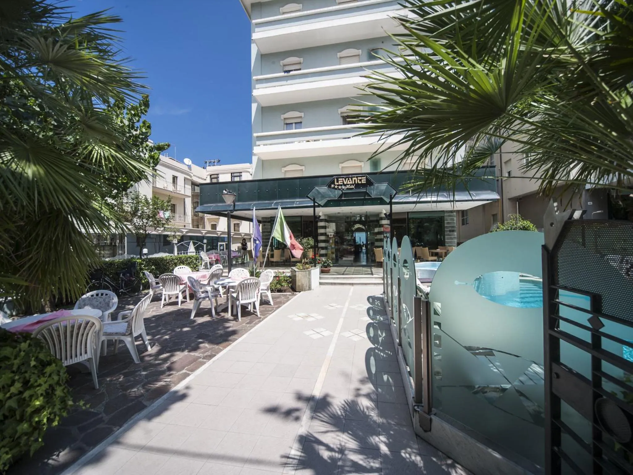 Facade/entrance in Hotel Levante