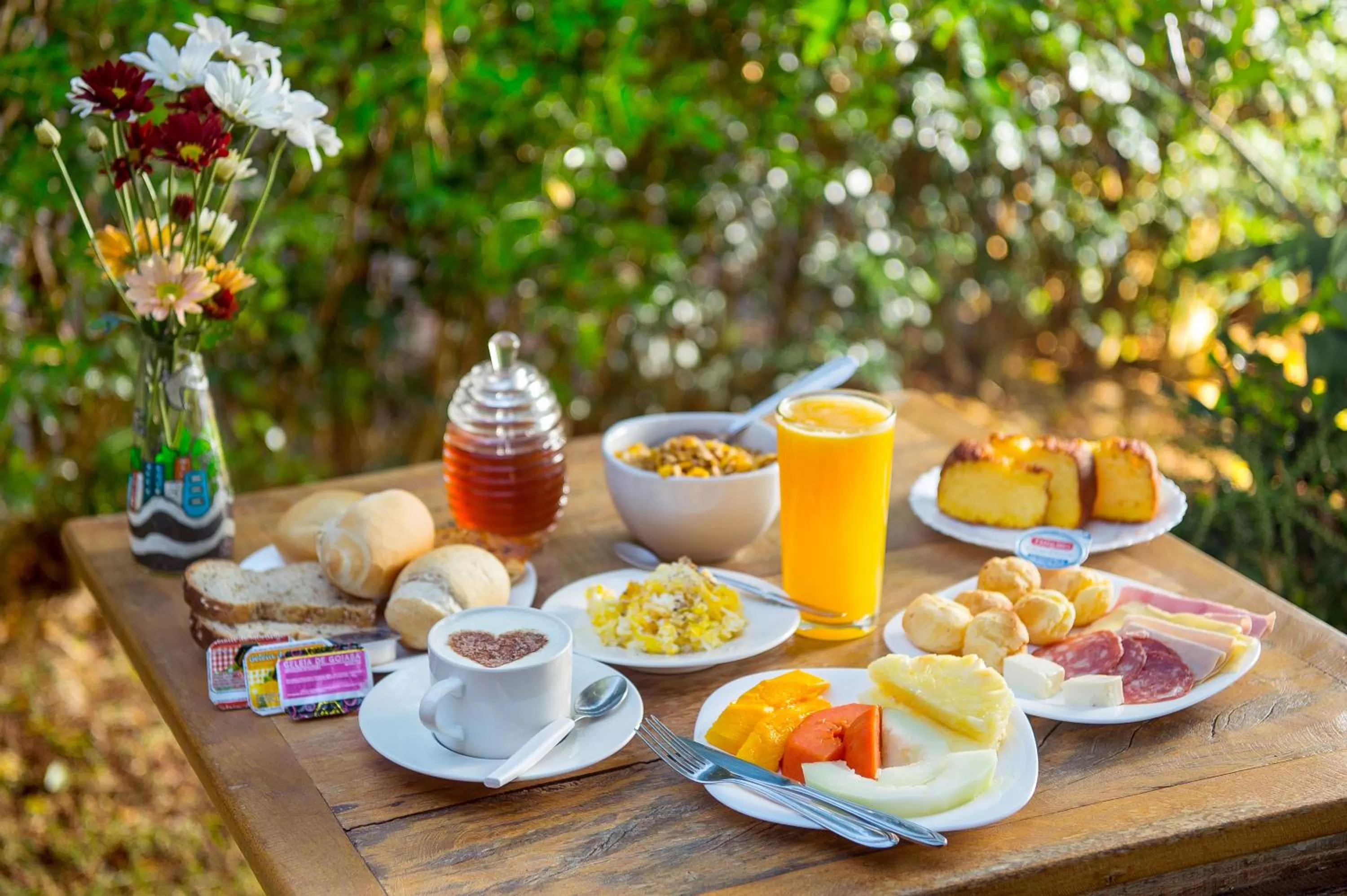 Garden in Pousada Paiol