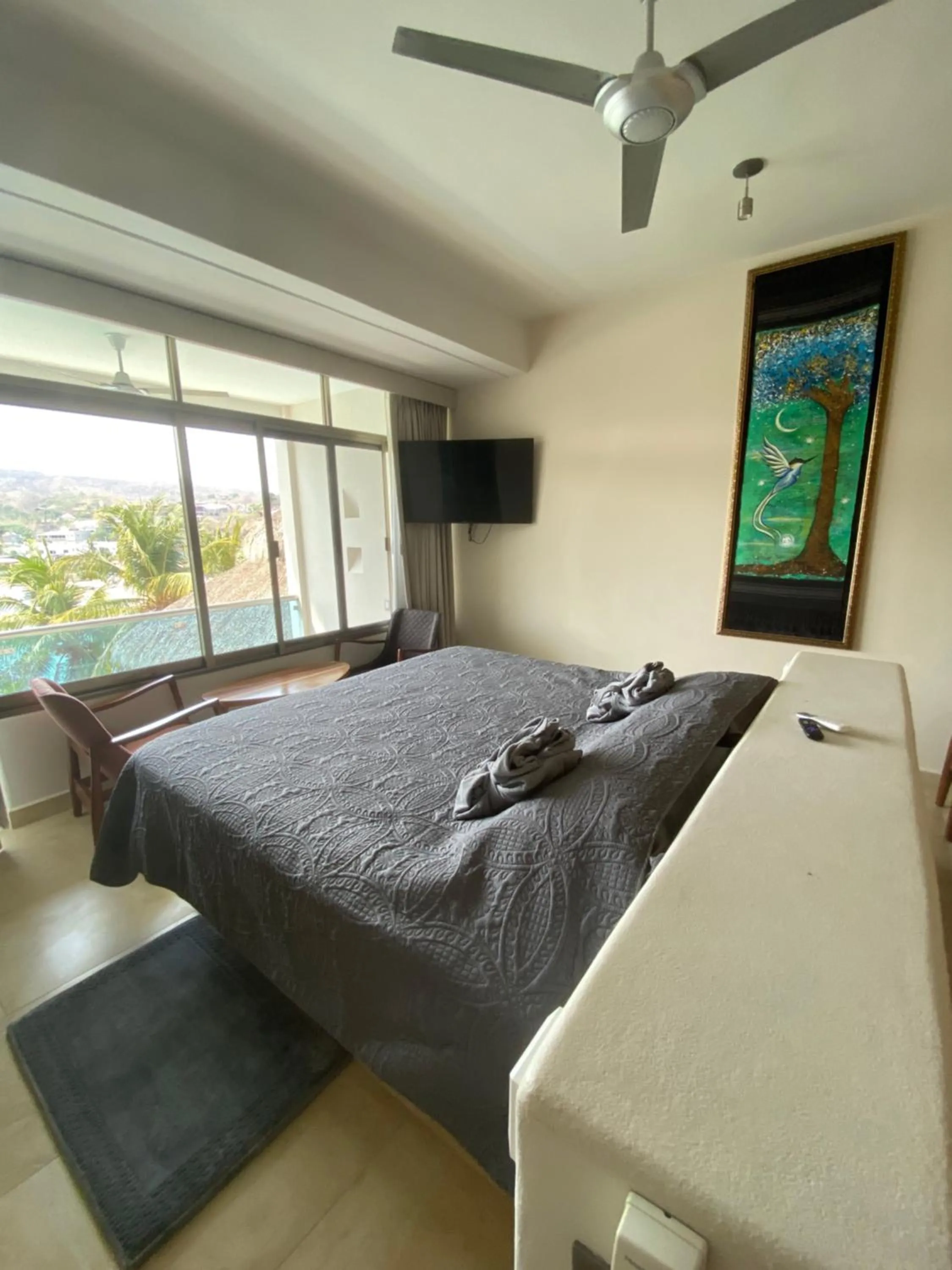 Bed in Hotel Casa Justina