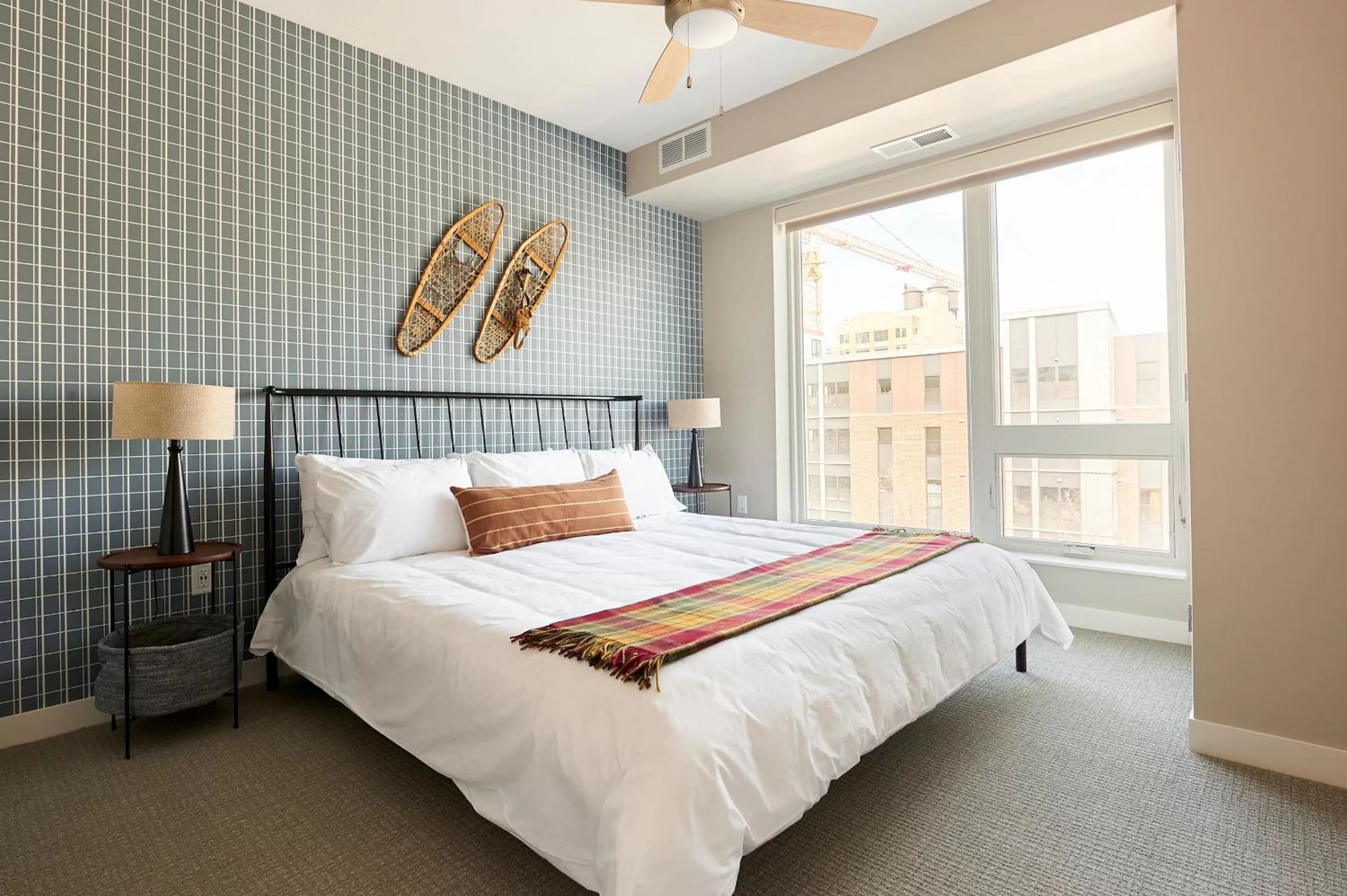 Living room, Bed in Sonder at East End