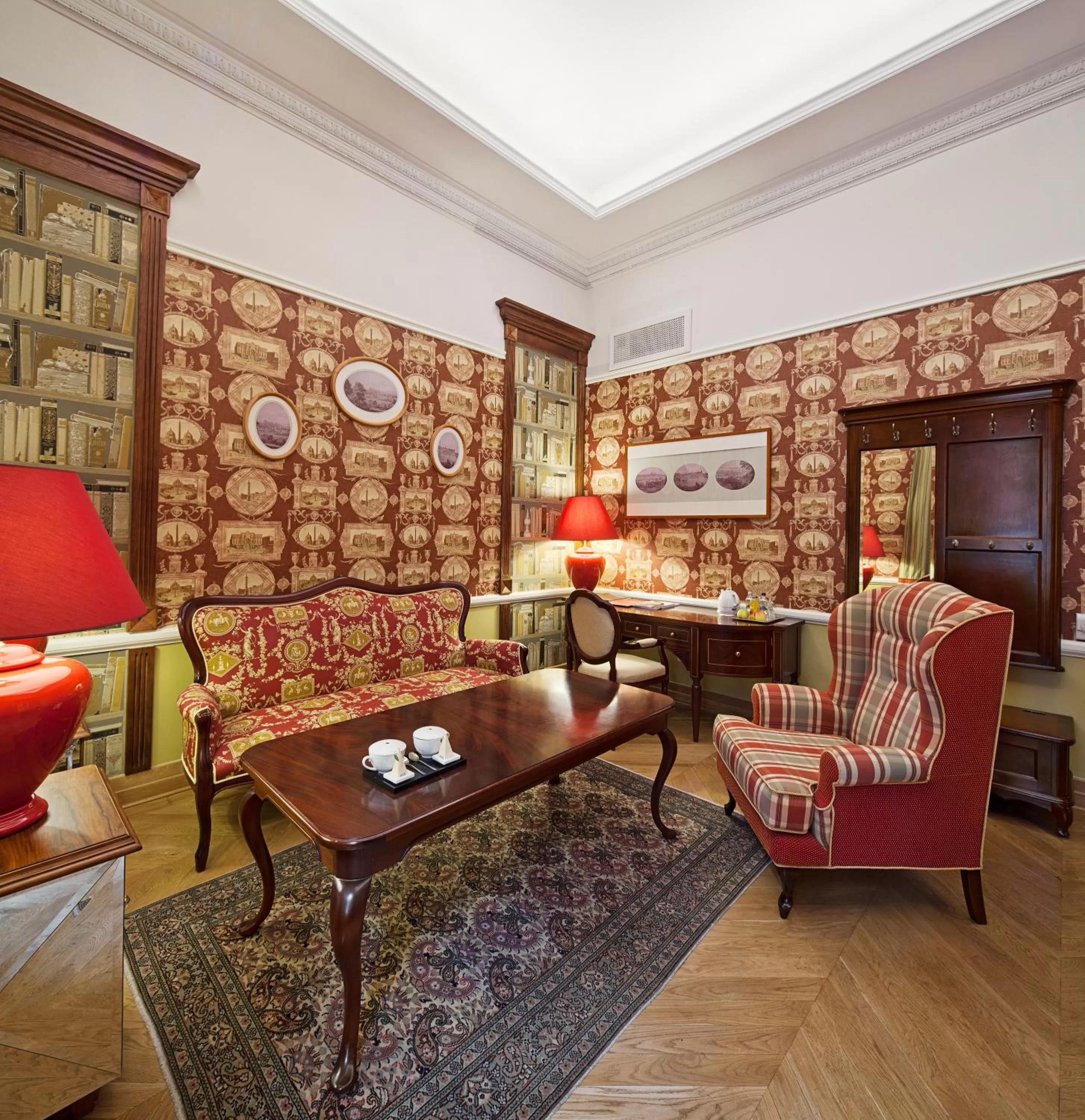 Living room in The Bonerowski Palace Boutique Hotel