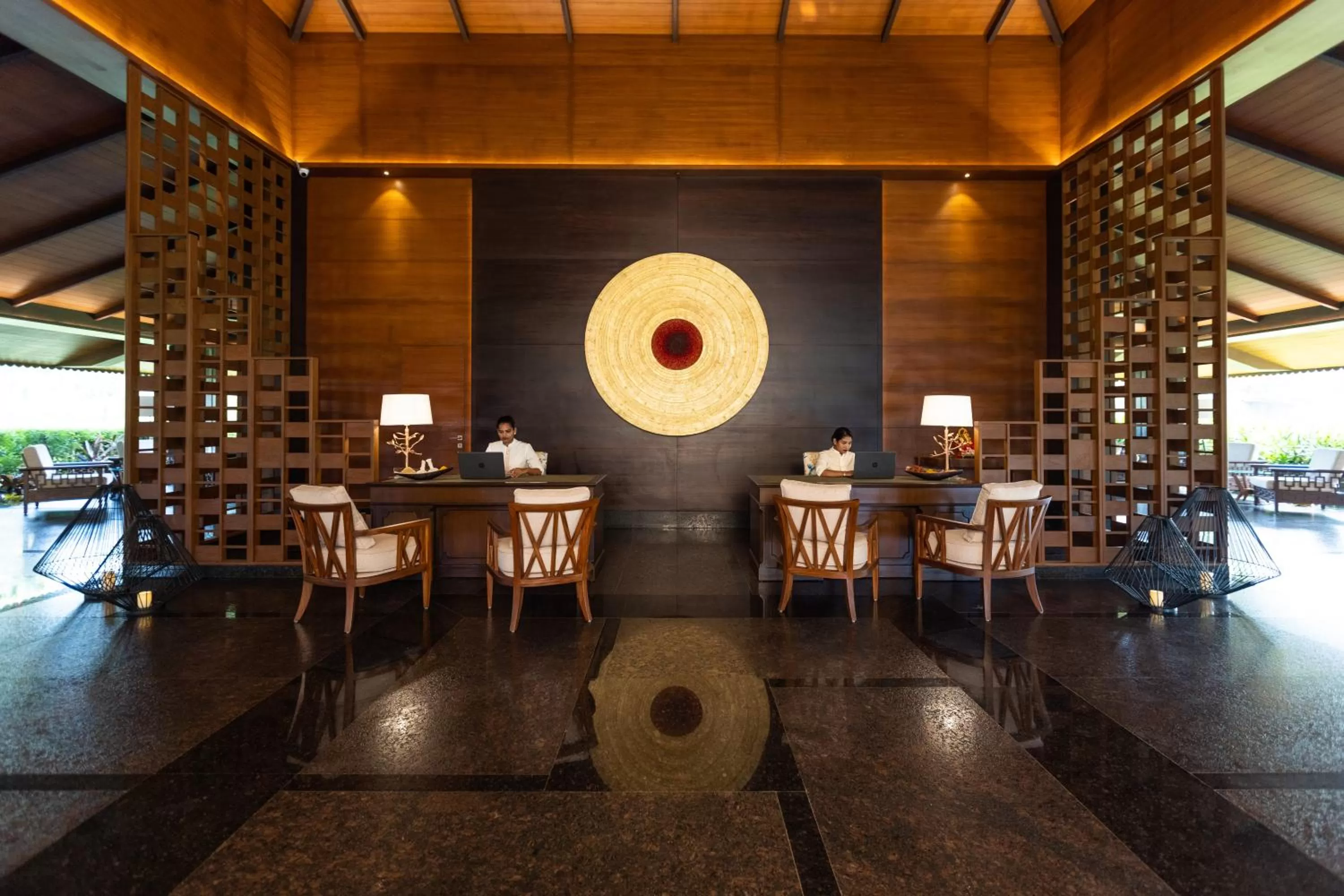 Lobby or reception, Restaurant/Places to Eat in Gamyam Beach Resort