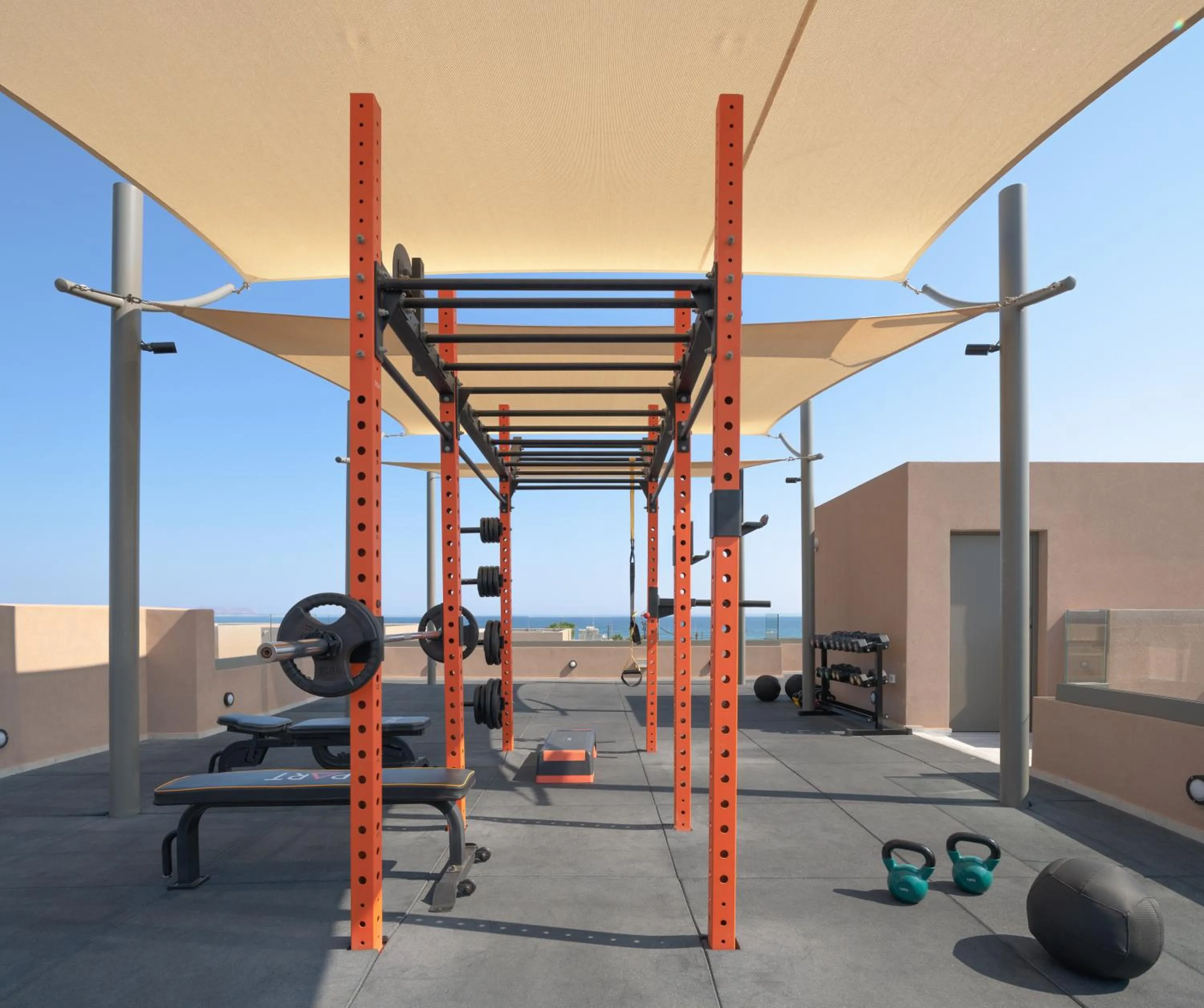 Property building in Paralos Venus Suites Adults Only