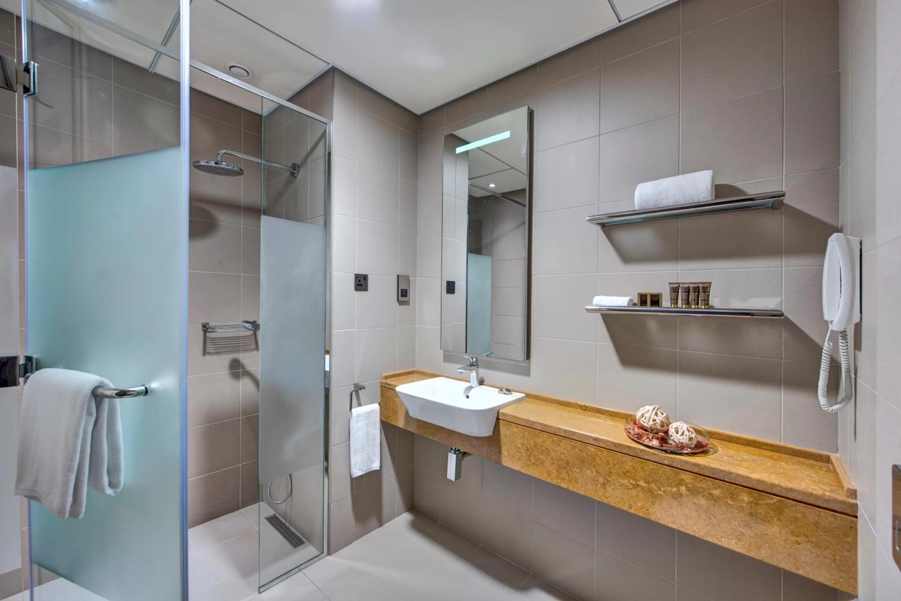 Bathroom in Remal Hotel & Villas Al Dhannah City