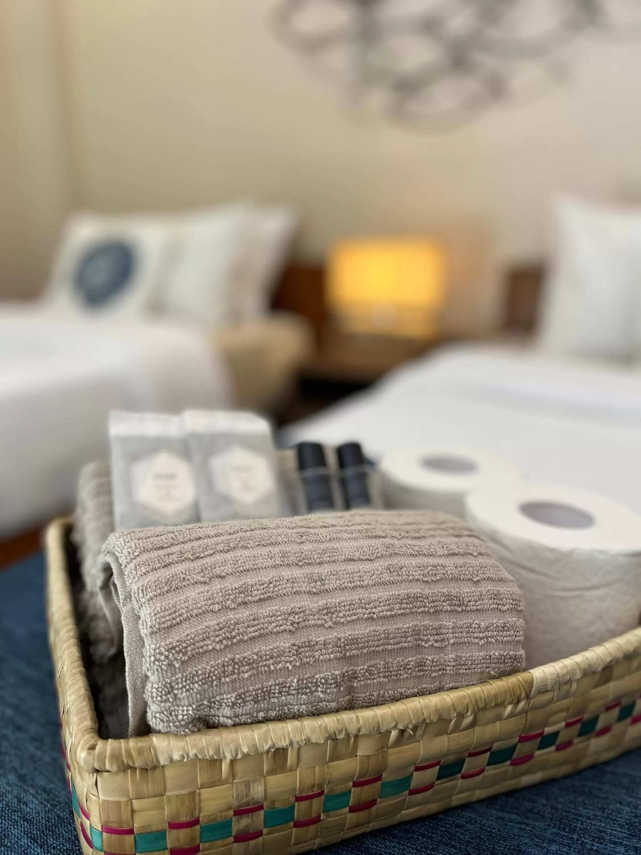 Bed in Southseas Beach Resort and Dive Center