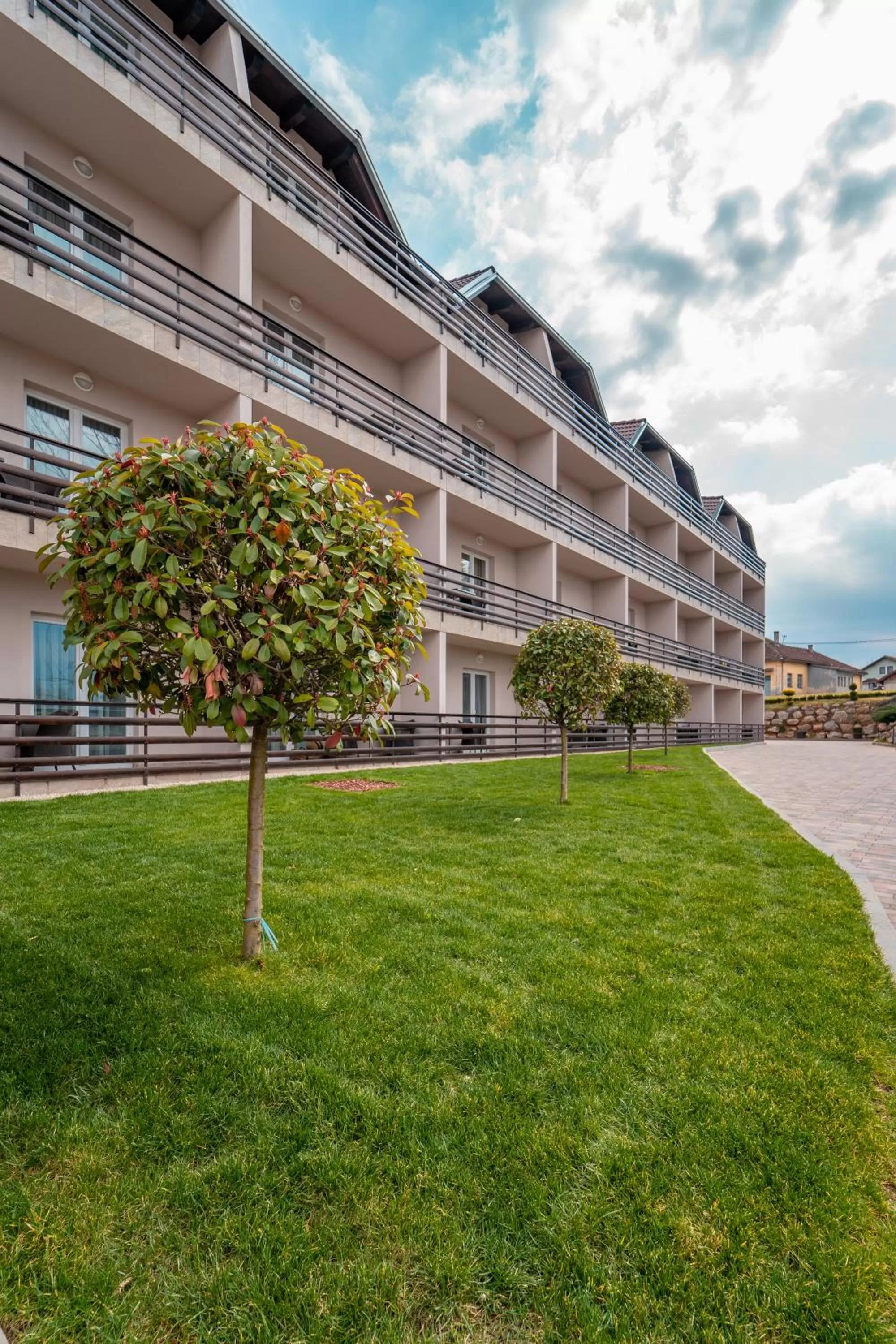 Property building in Hotel Mirjana & Rastoke