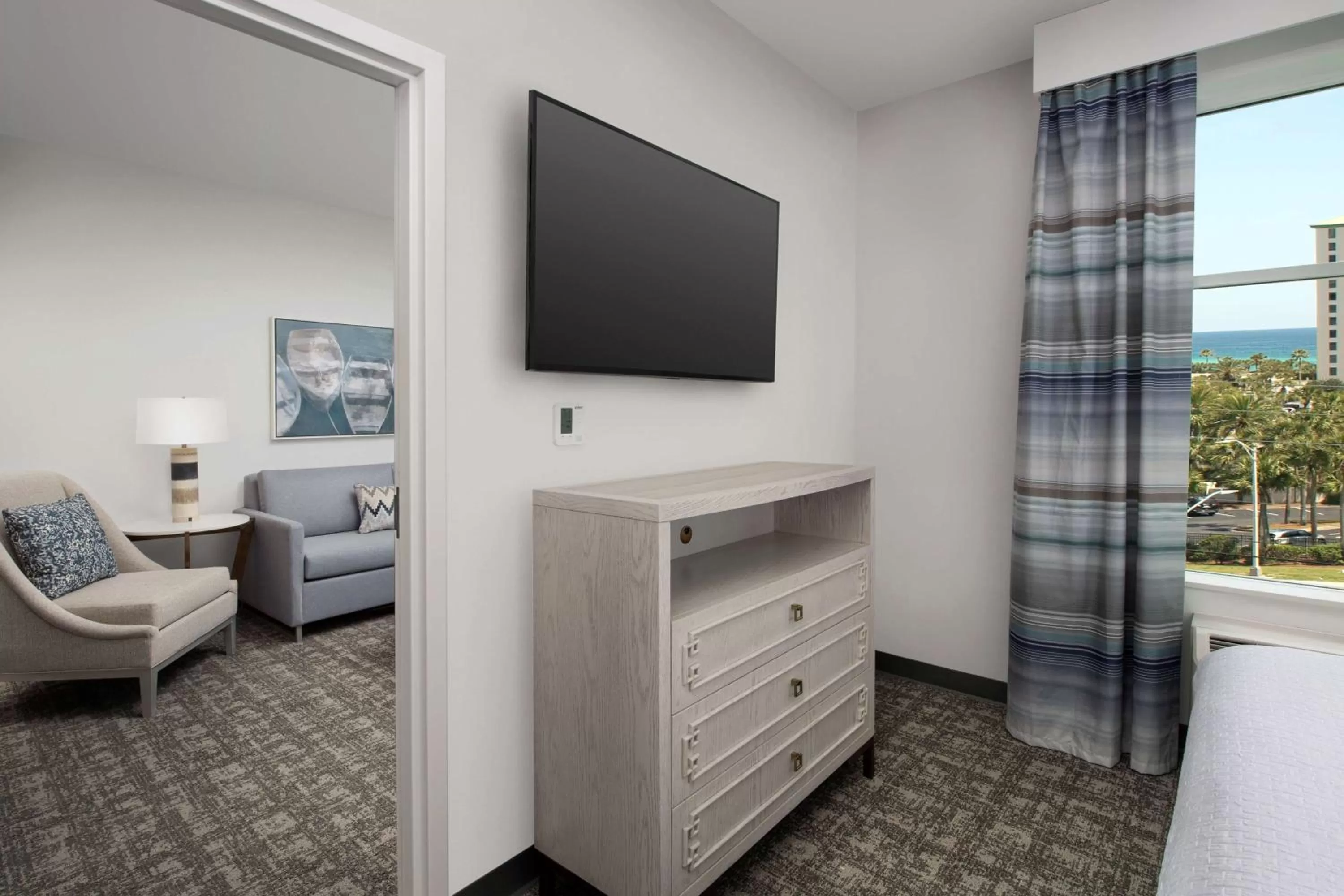 Living room in Homewood Suites By Hilton Destin