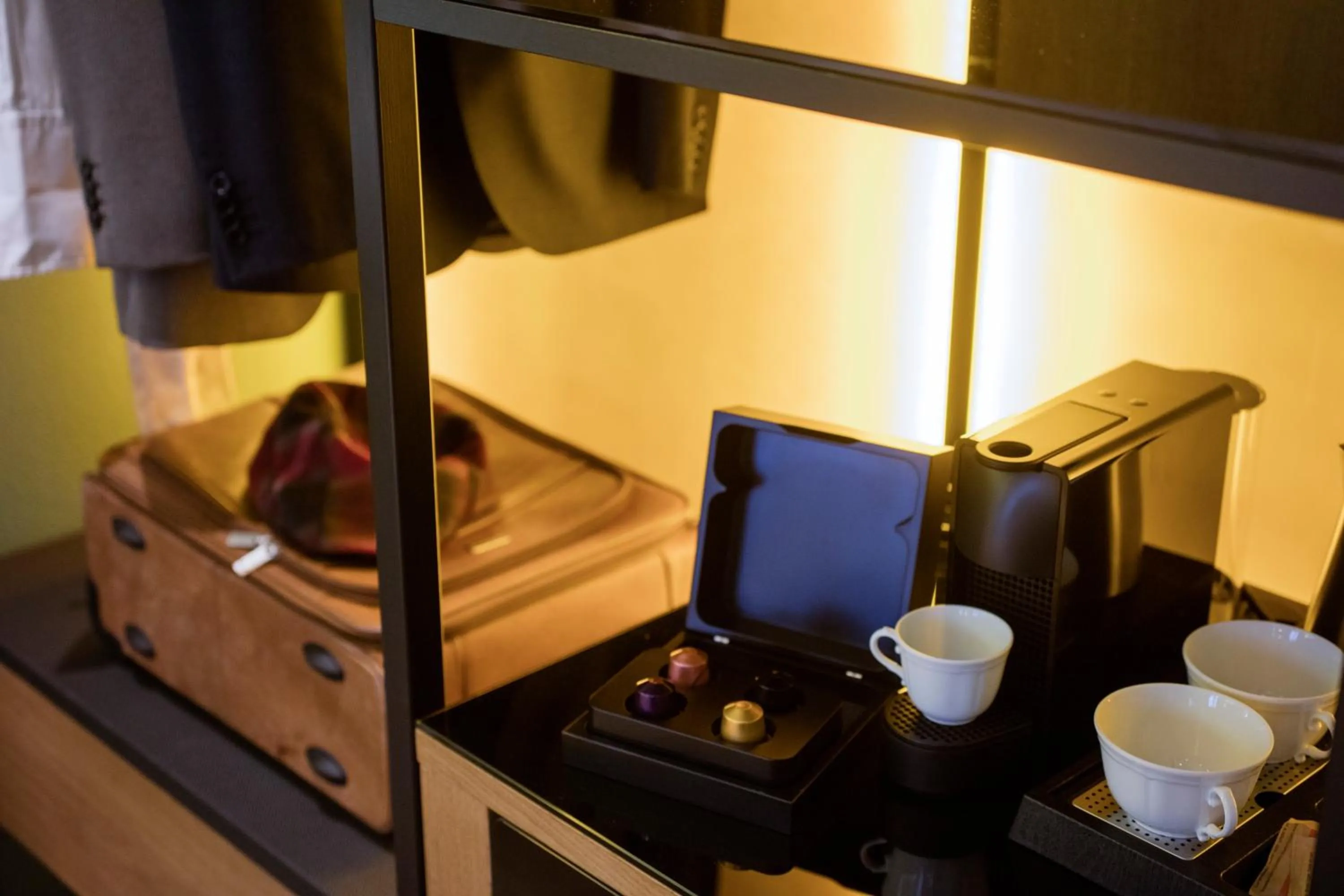 Coffee/tea facilities in The Frame Hotel