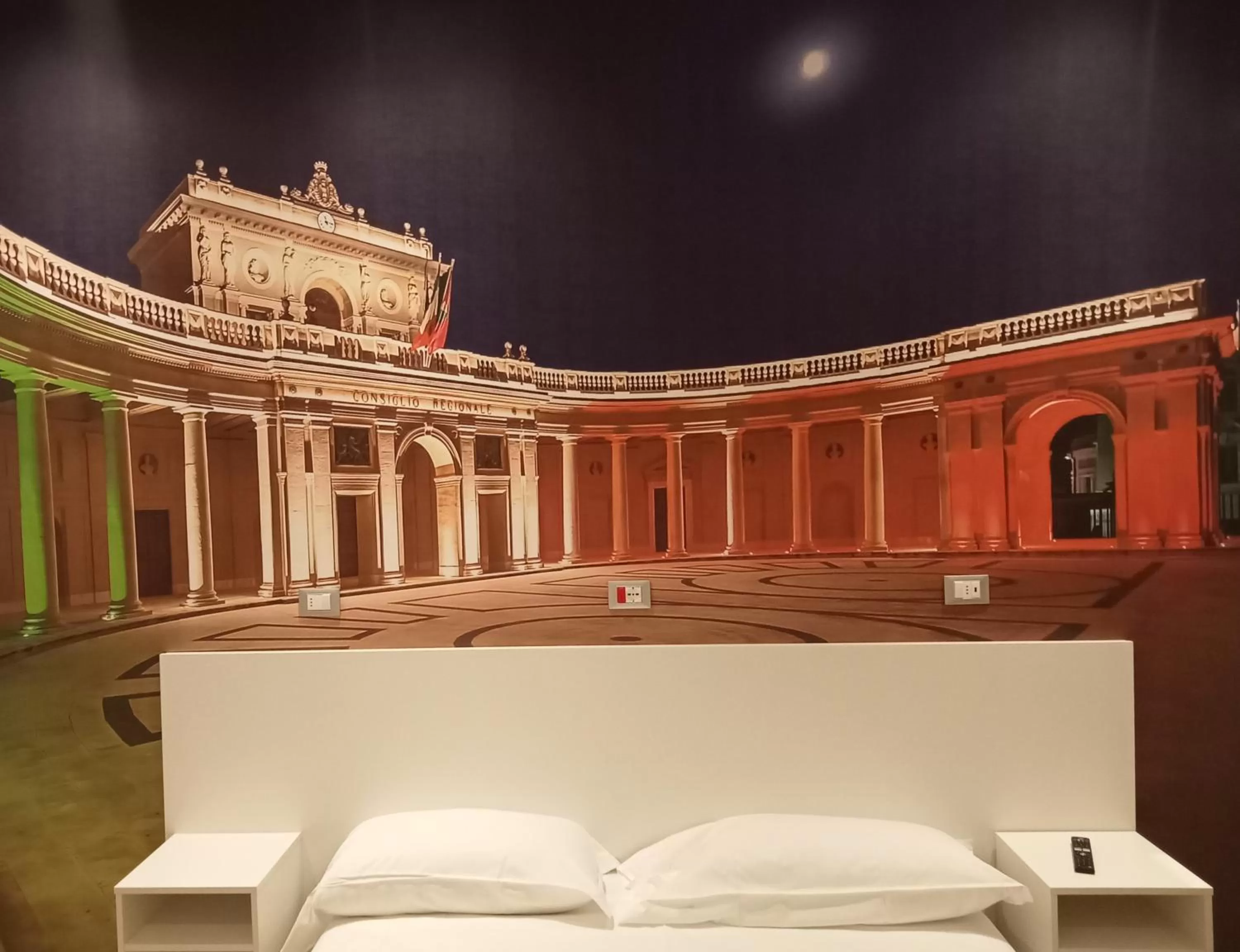 Bed in Hotel Porta Rivera