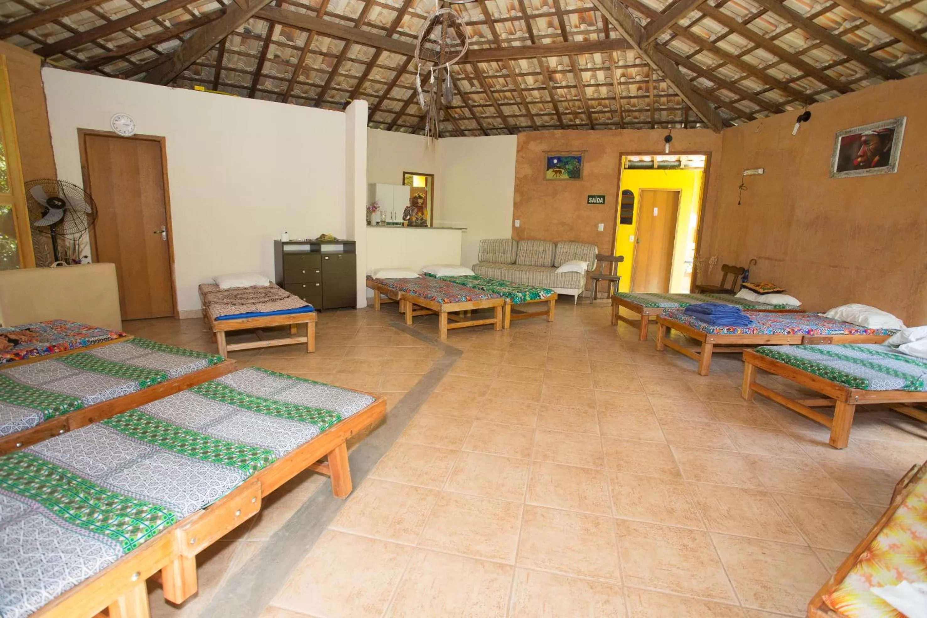 Bed in Pousada Spa Saúde Melhor