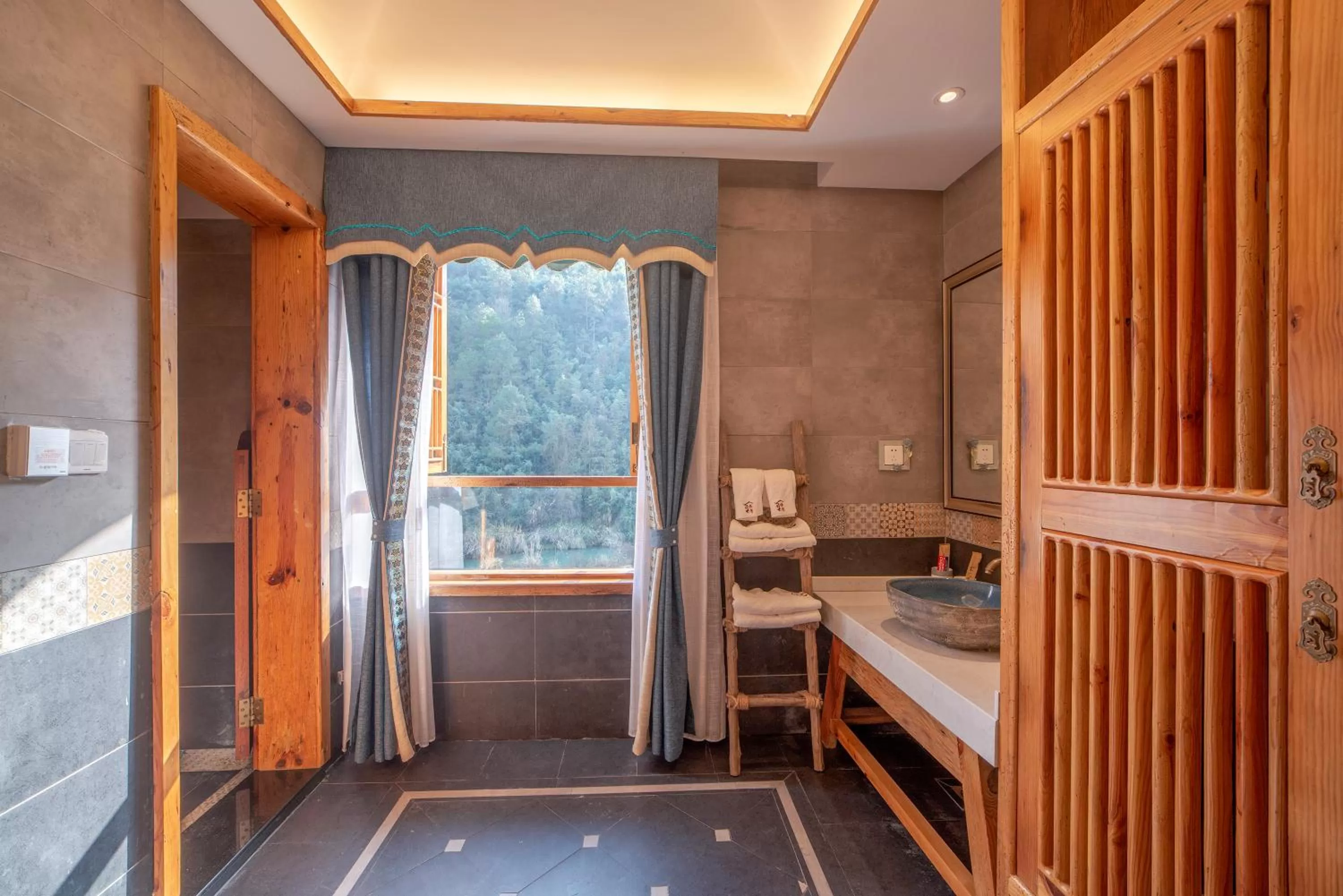 Steam room in Yuelu Homestay