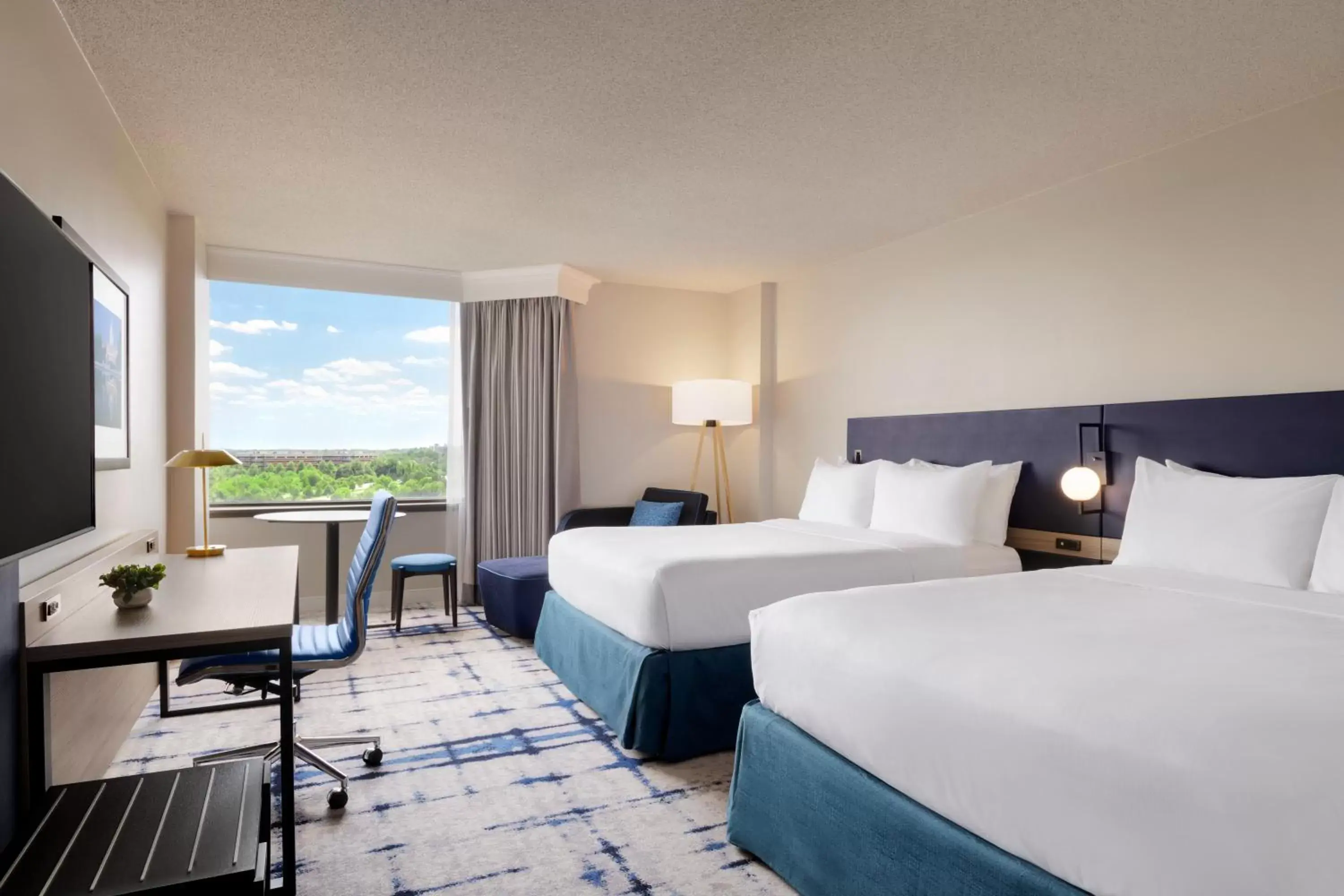Standard Room with Two Queen Beds in Crowne Plaza College Park - Washington DC by IHG Standard Room with Two Queen Beds in Crowne Plaza College Park - Washington DC by IHG