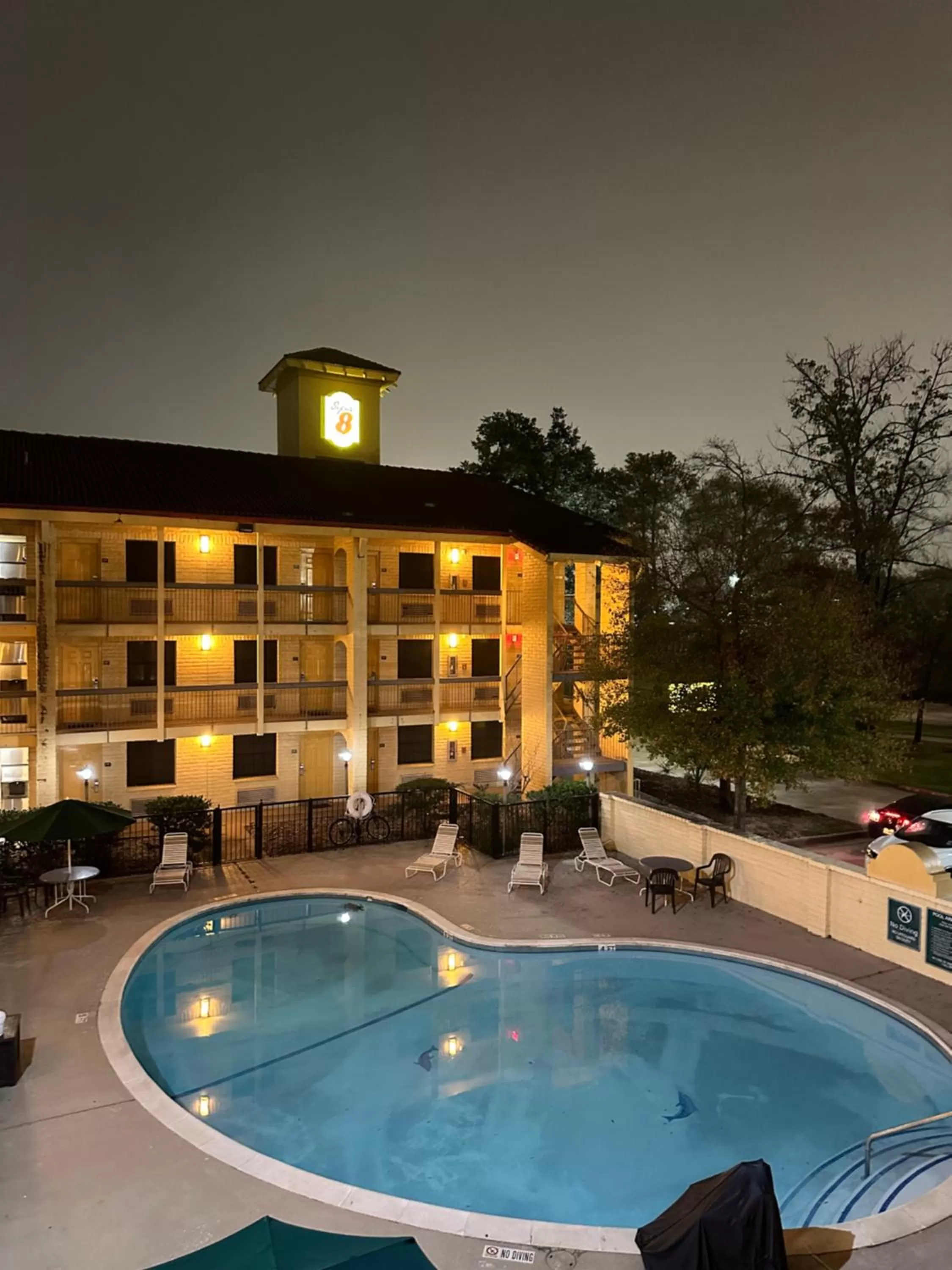 Property building in Super 8 by Wyndham The Woodlands North