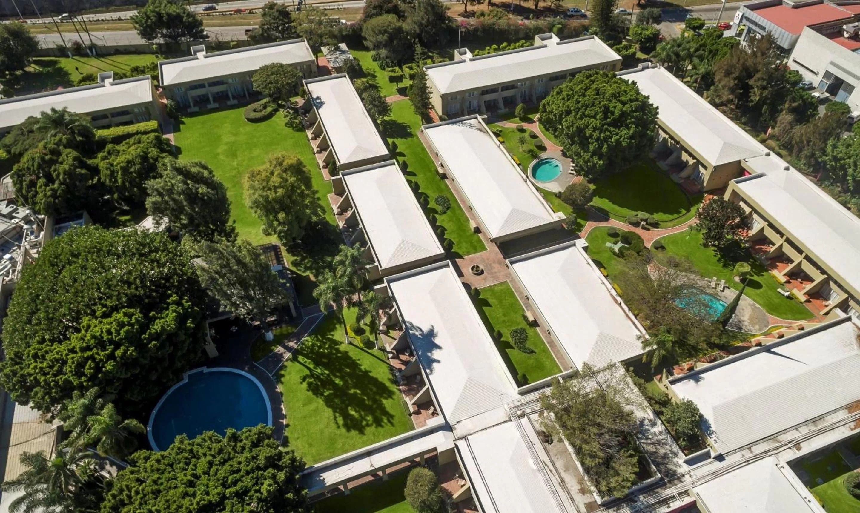 Bird's eye view in Camino Real Guadalajara