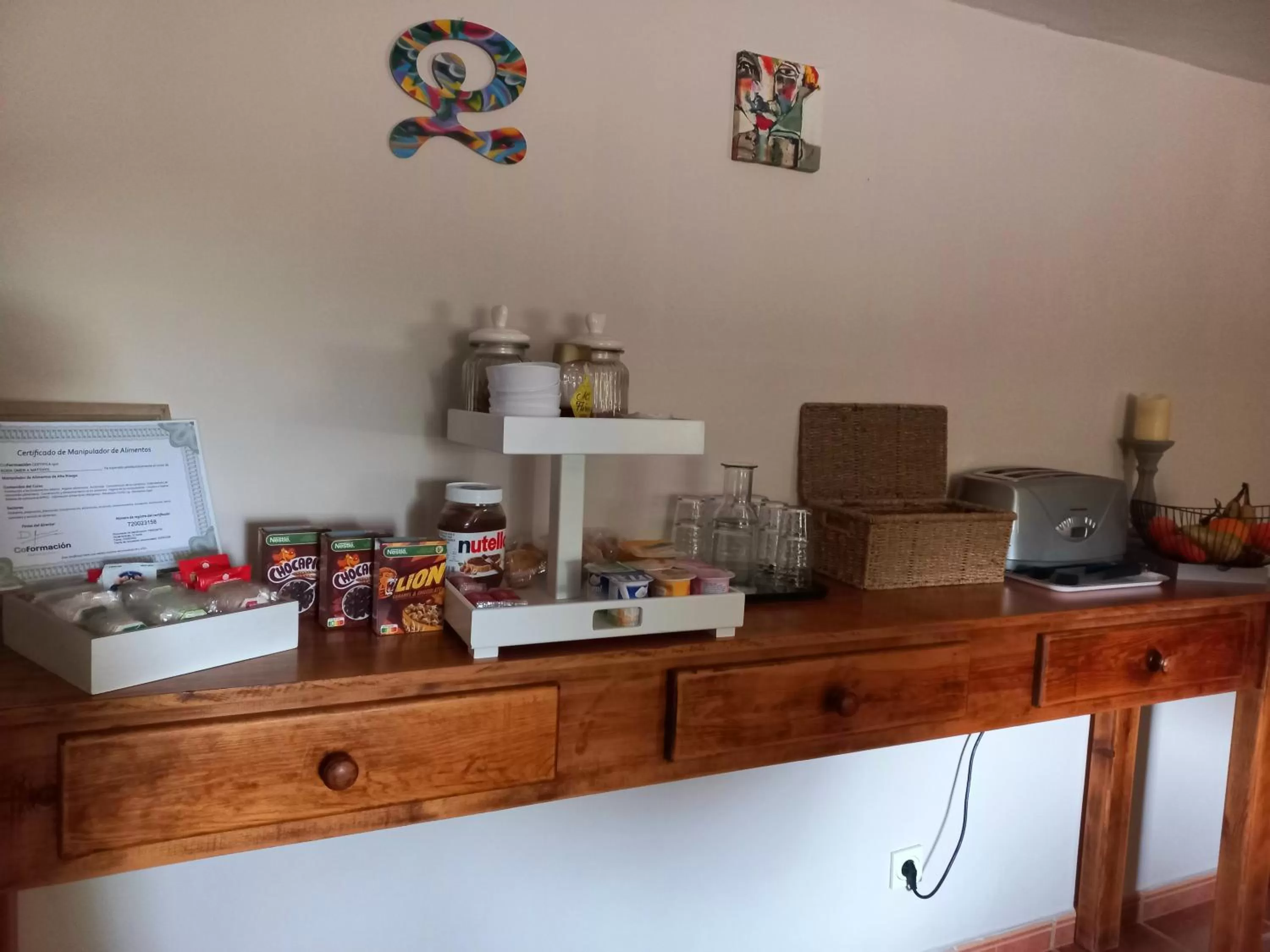 Breakfast in B&B Casa Claví