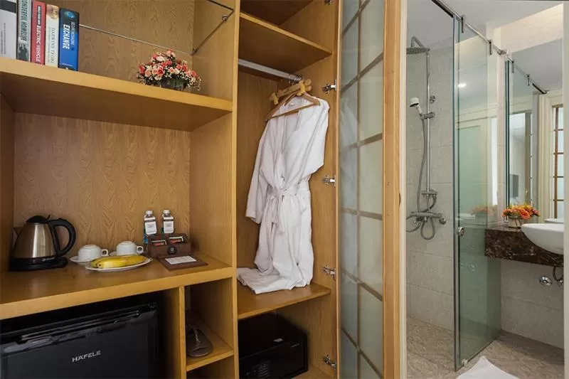 Bedroom in Luxury Old Quarter Hotel & Gym