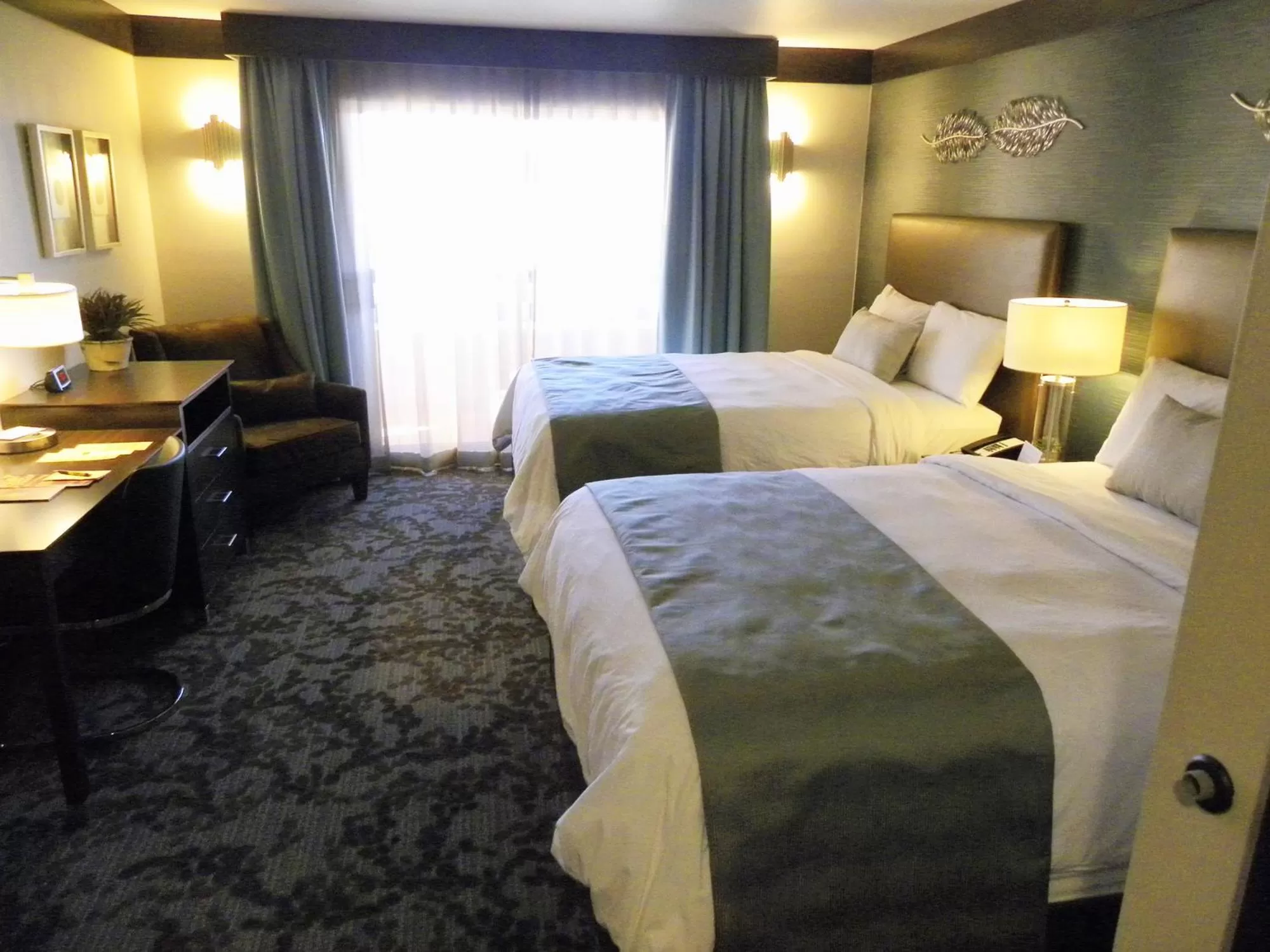 Bed in Ute Mountain Casino Hotel