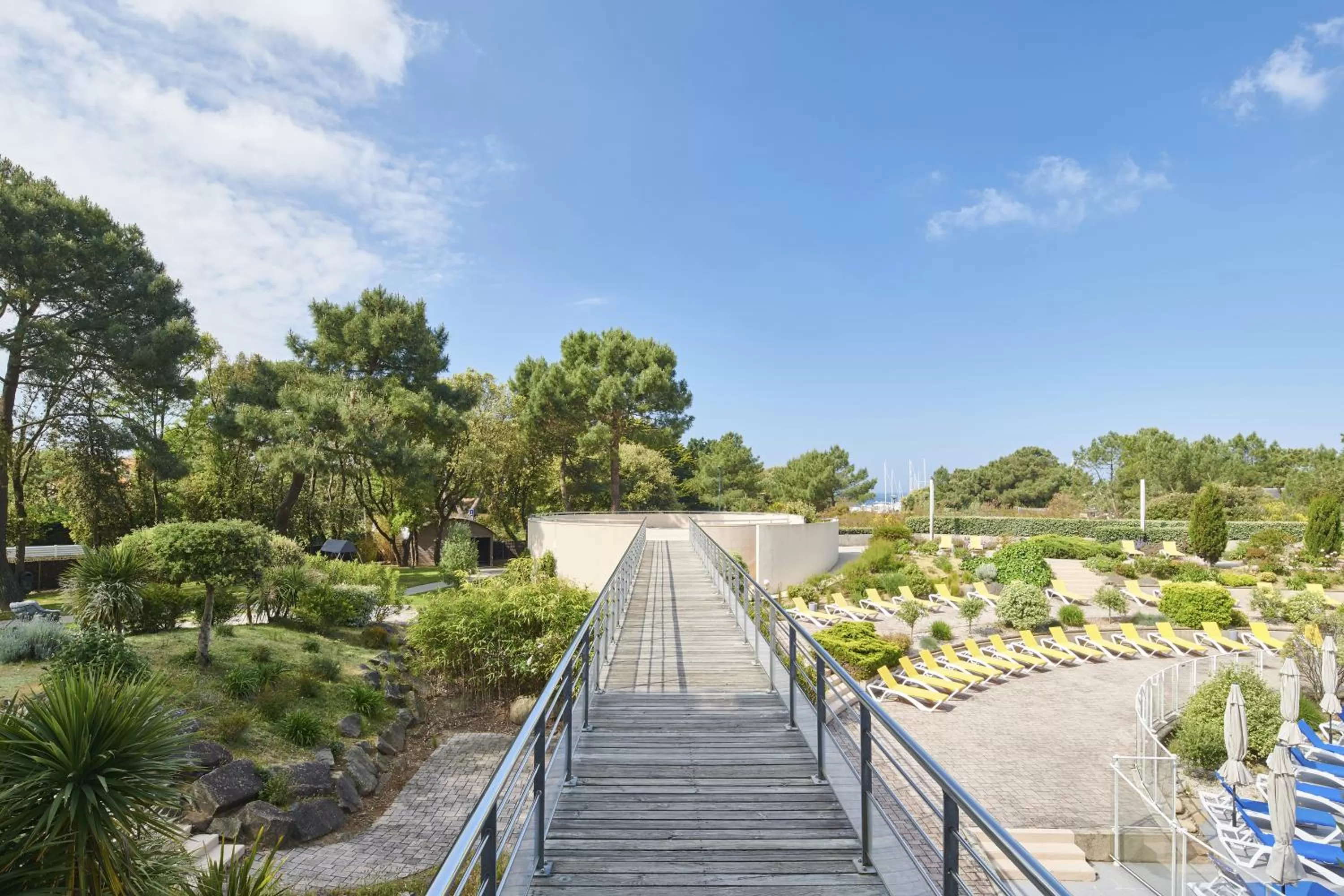 Balcony/Terrace in Club Vacances Bleues Les Jardins De l'Atlantique