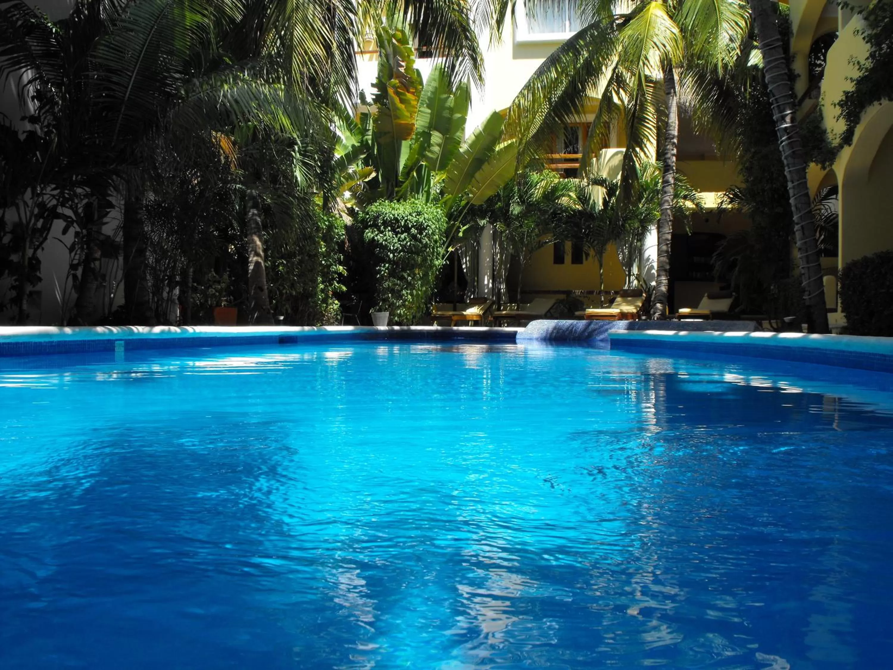 Swimming pool in Hotel Riviera Caribe Maya
